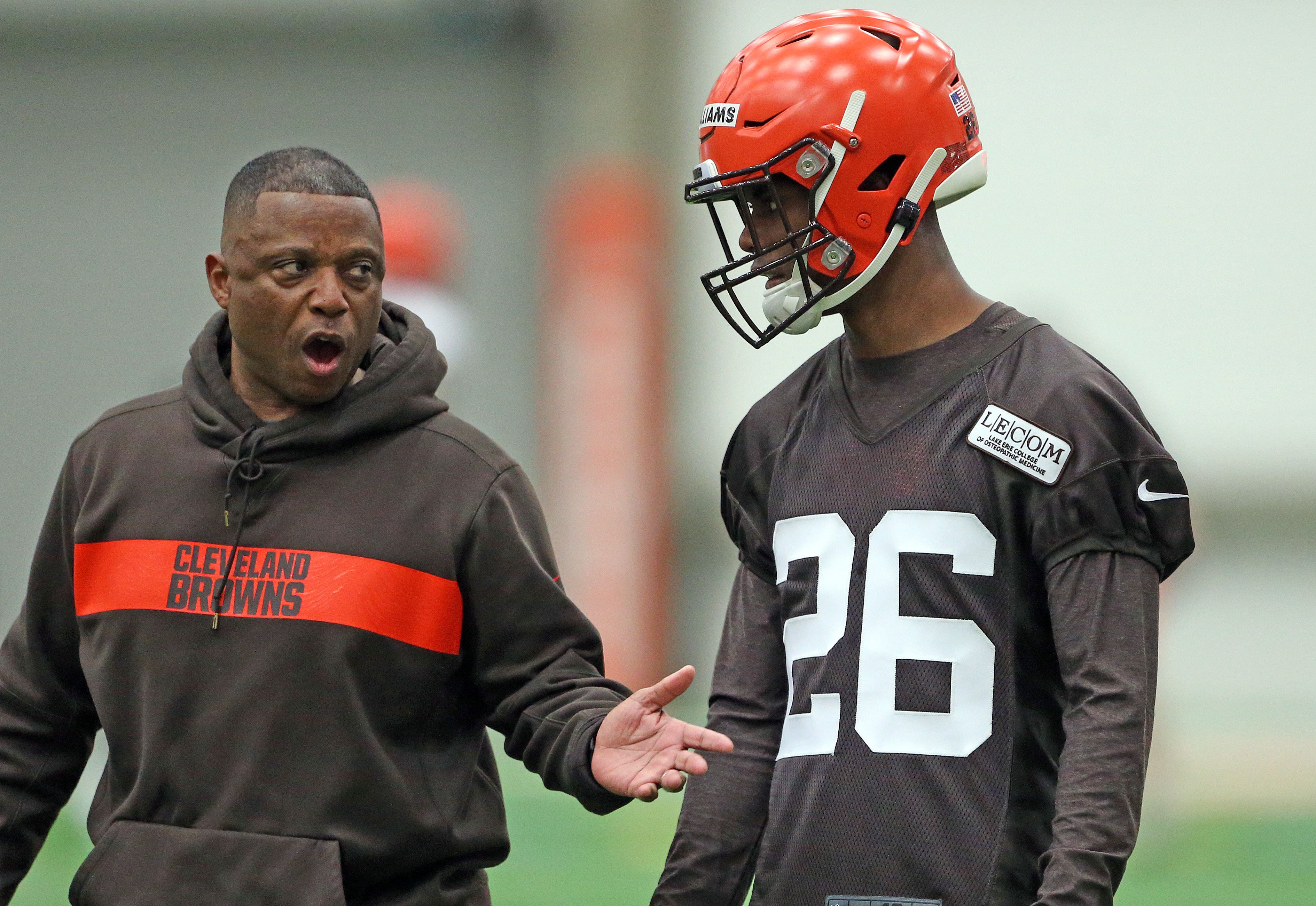 Cleveland Browns cornerback Greedy Williams 