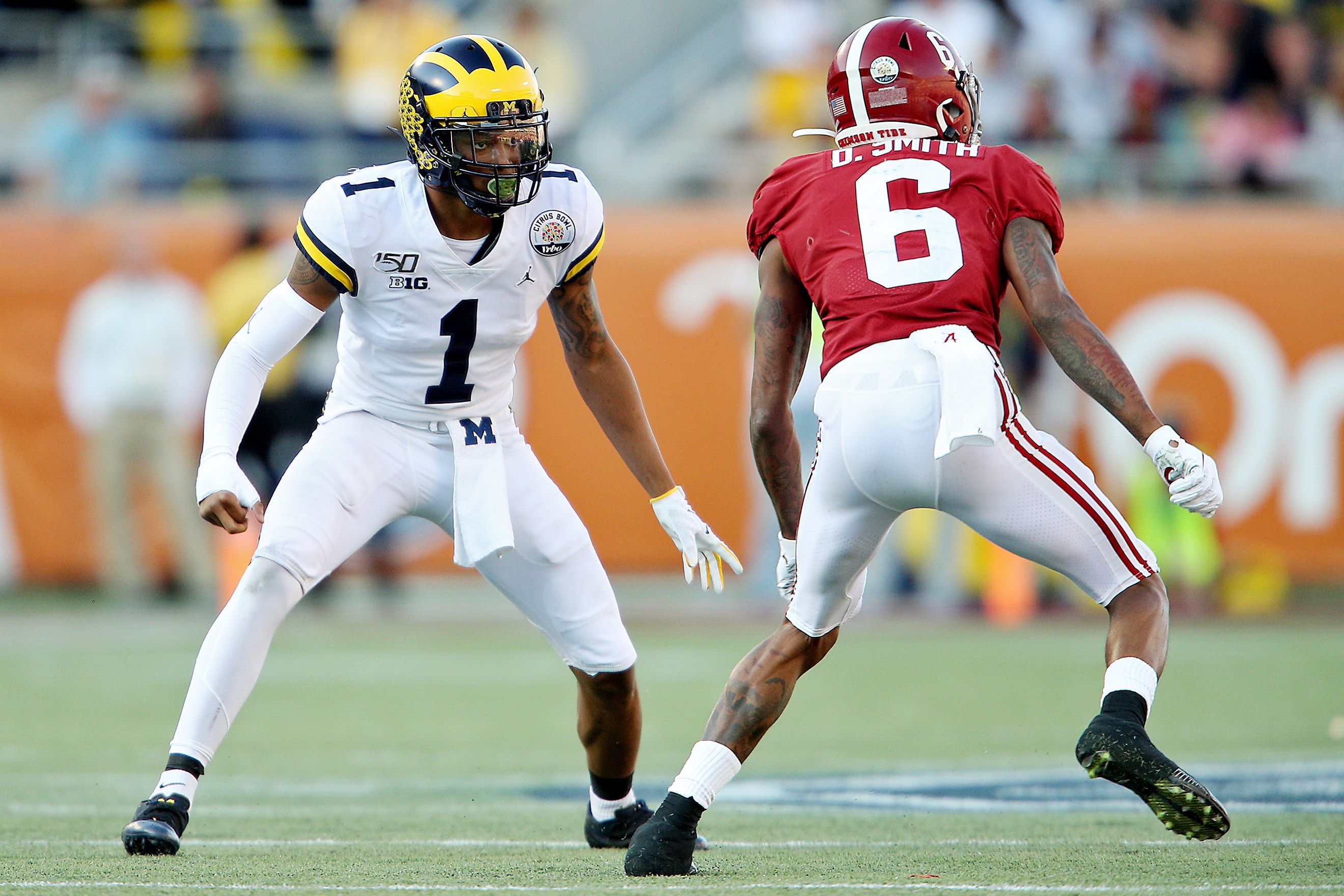 Senior Bowl: Michigan's Nico Collins, Ambry Thomas weigh in 