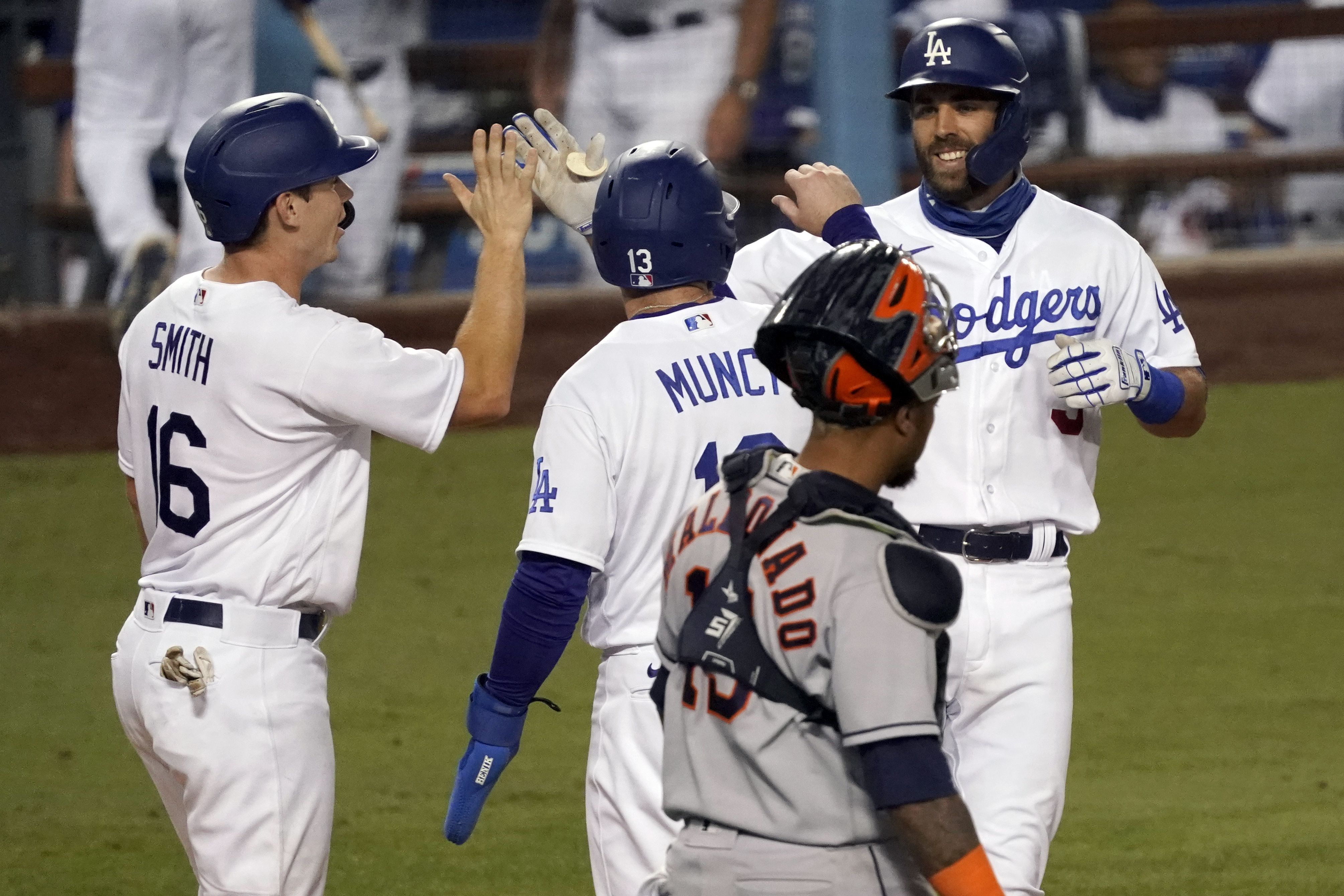 Los Angeles Dodgers Enrique Hernandez Game-Used Road Jersey - 4/19/19 -  Pinch Hit HR