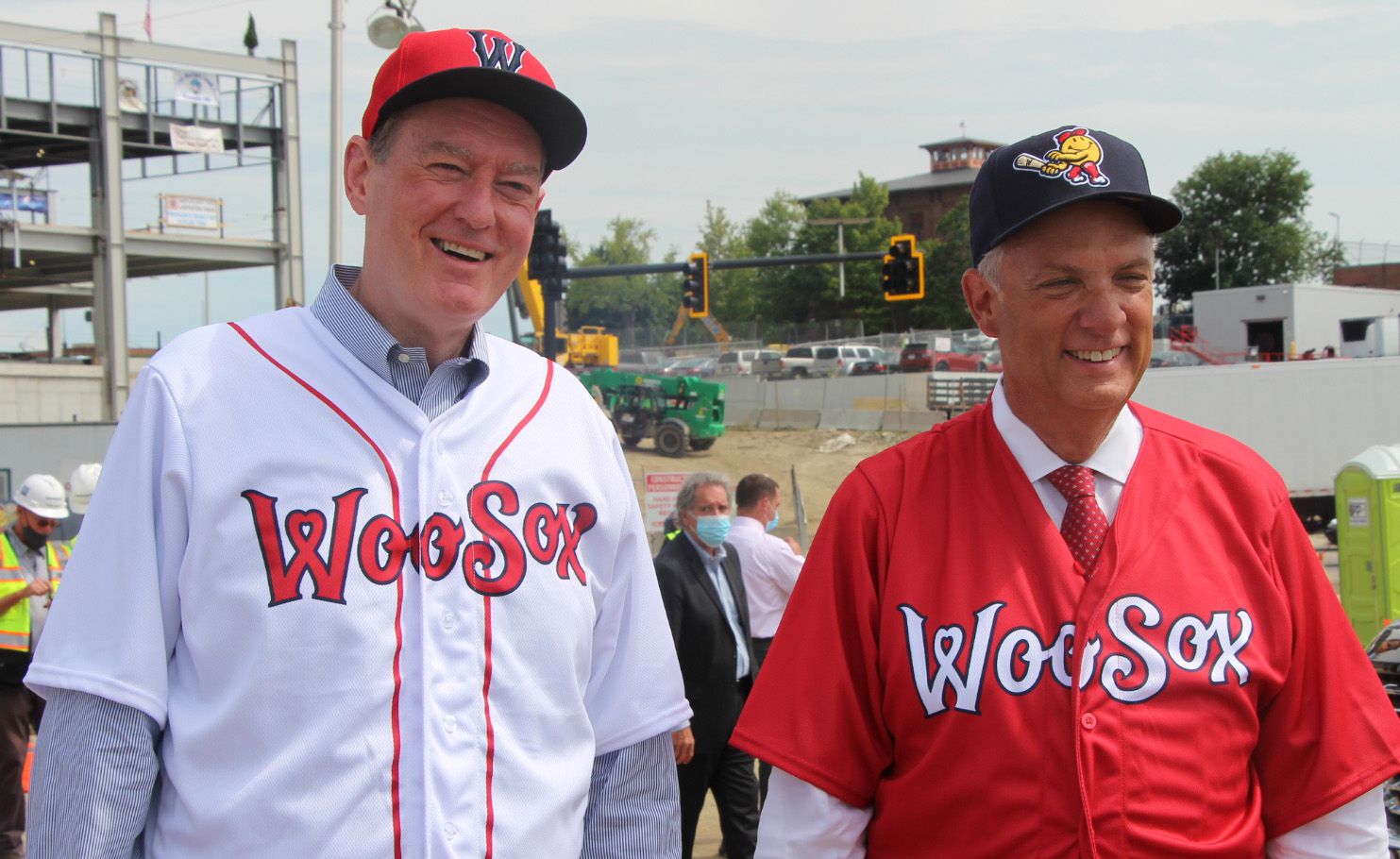 Worcester Red Sox unveil player jerseys and caps