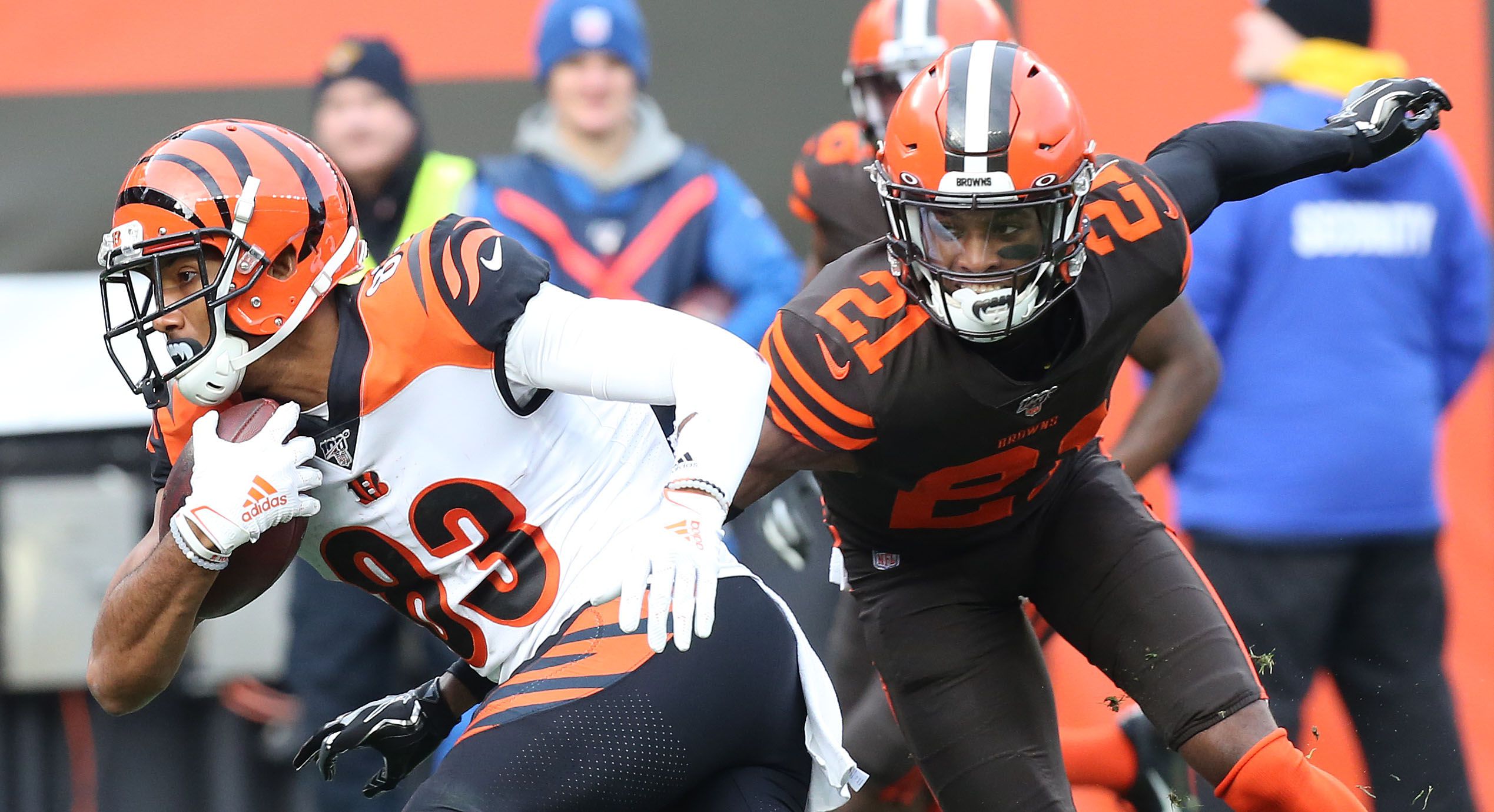 How Denzel Ward's pick-6 saved the Browns' first quarter from disaster 