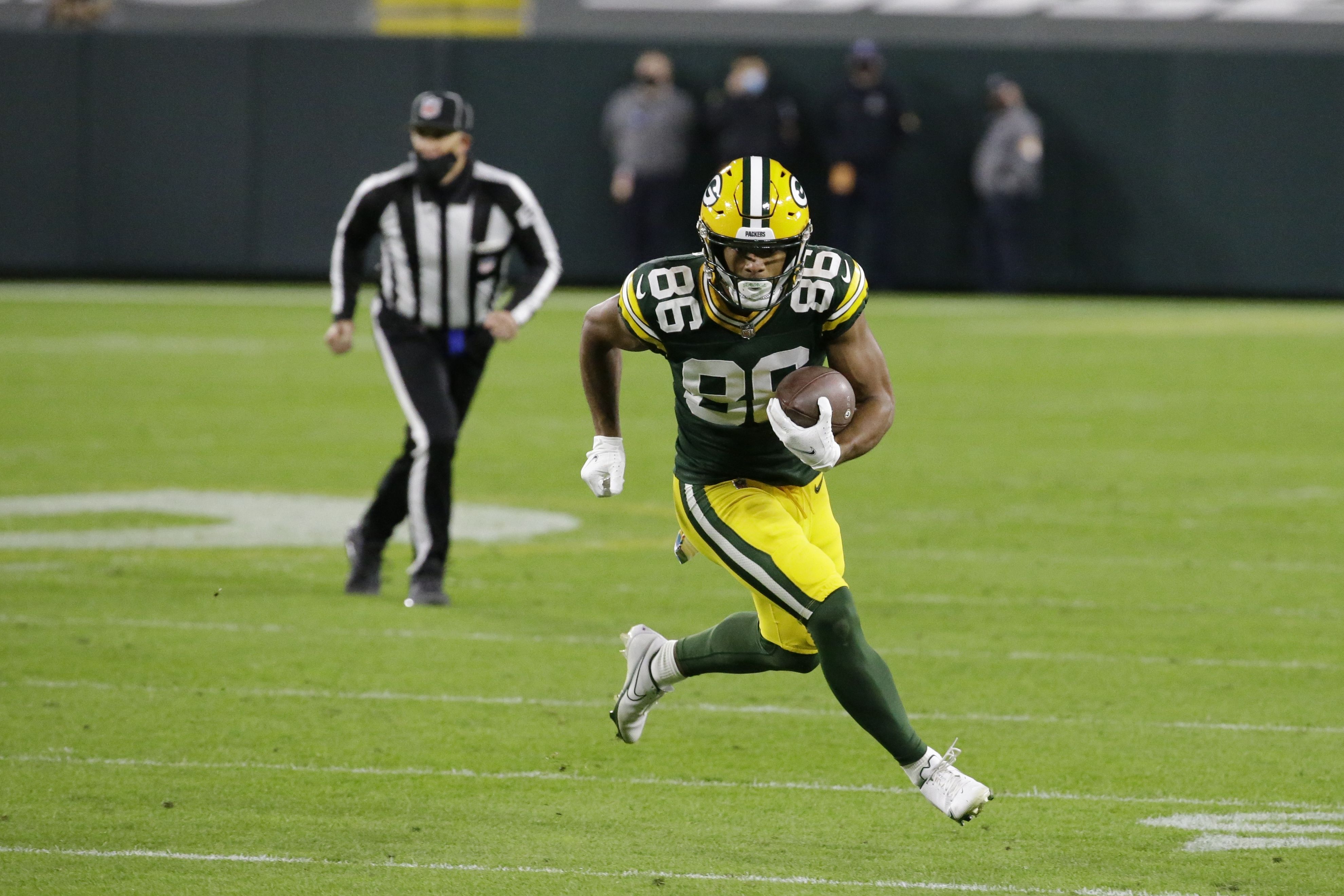 Malik Taylor of Montrose makes first NFL reception in Packers' win