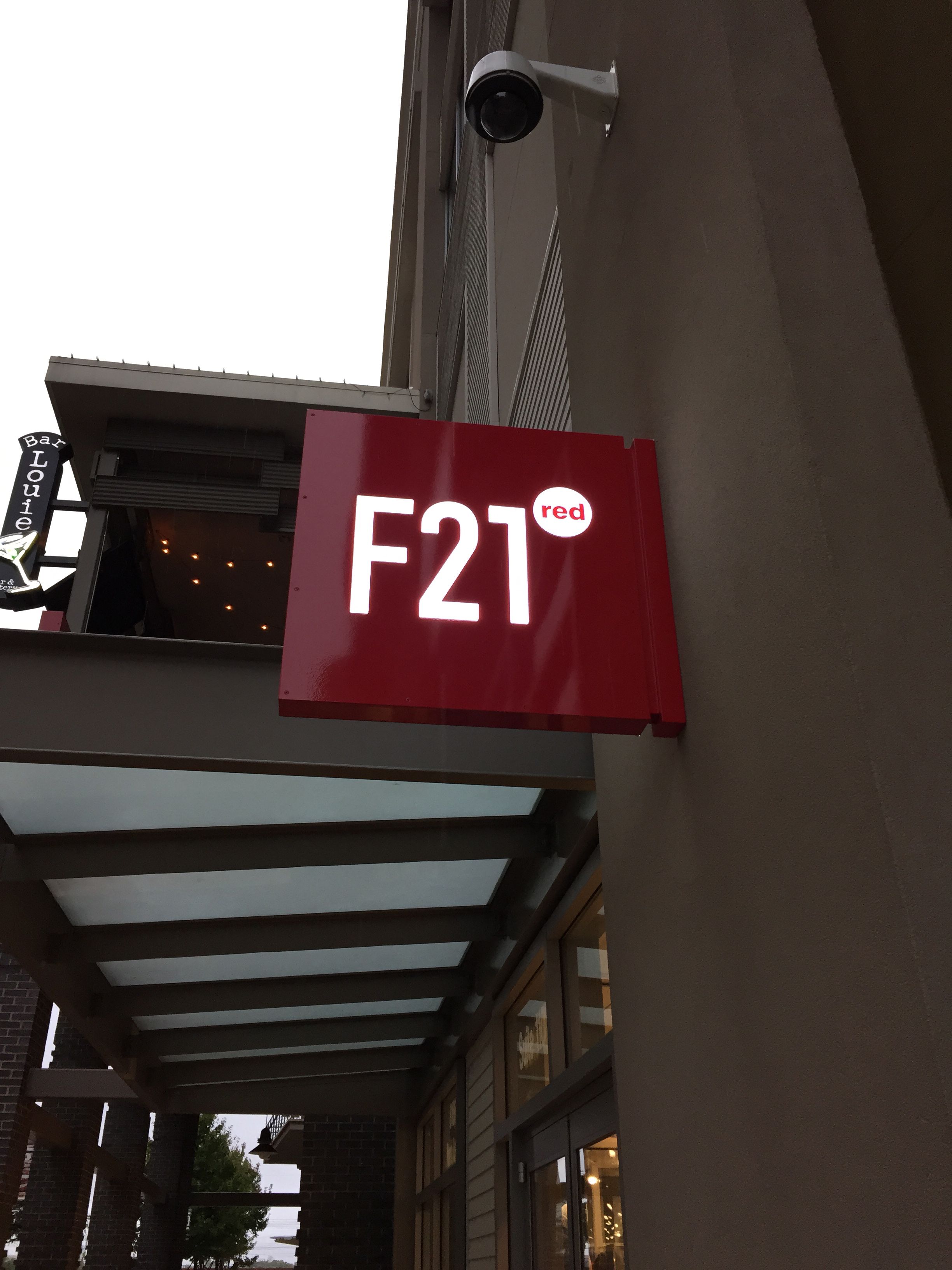 How is F21 Red different from Forever 21, and should I shop at the new  Dallas store?