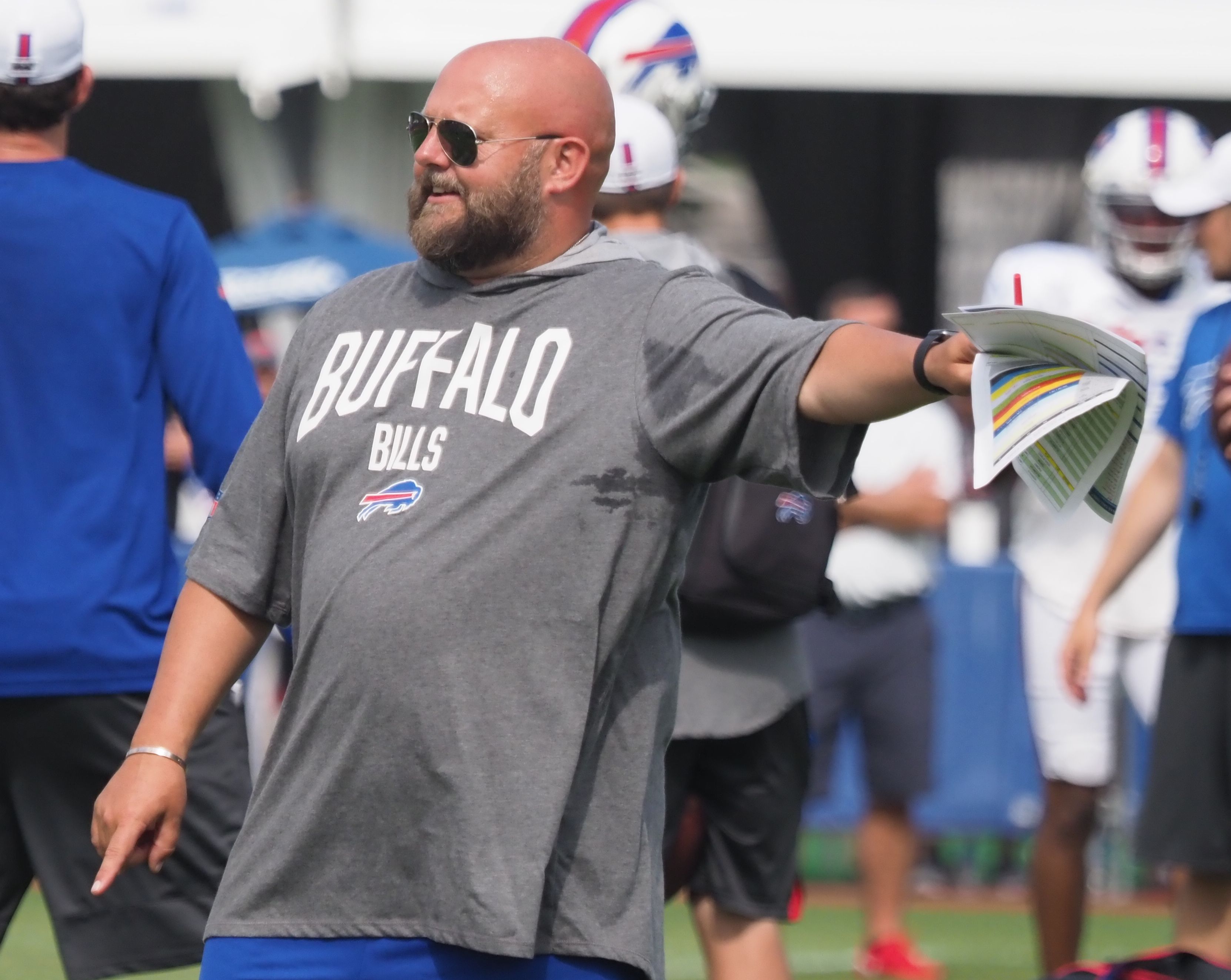 Observations: Bills coordinator Brian Daboll once again coaches with a  heavy heart