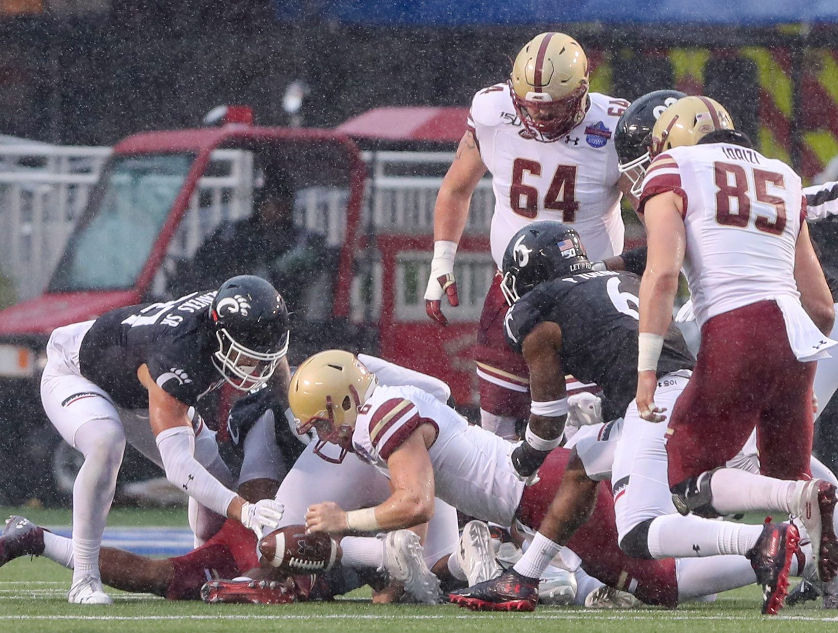 Cincinnati crushes Boston College in Birmingham Bowl behind Desmond Ridder's  four TDs