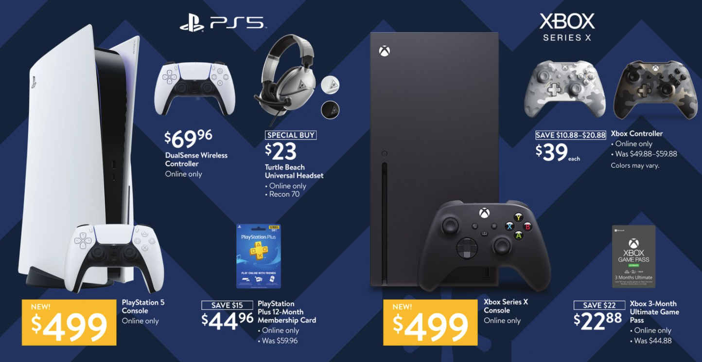 Playstation black shop friday walmart