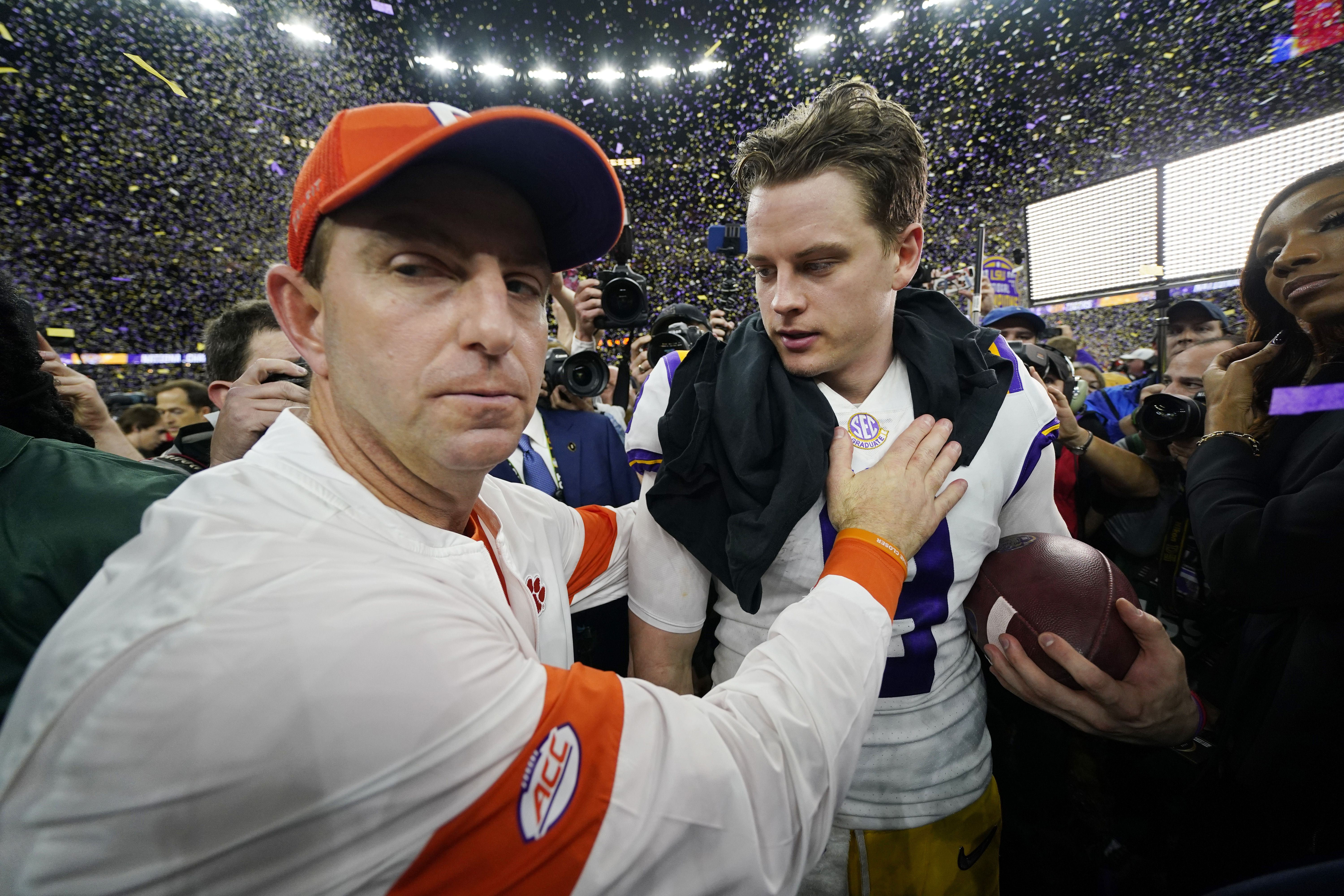 LSU and Joe Burrow cap magical season with 42-25 win over Clemson in  national championship game