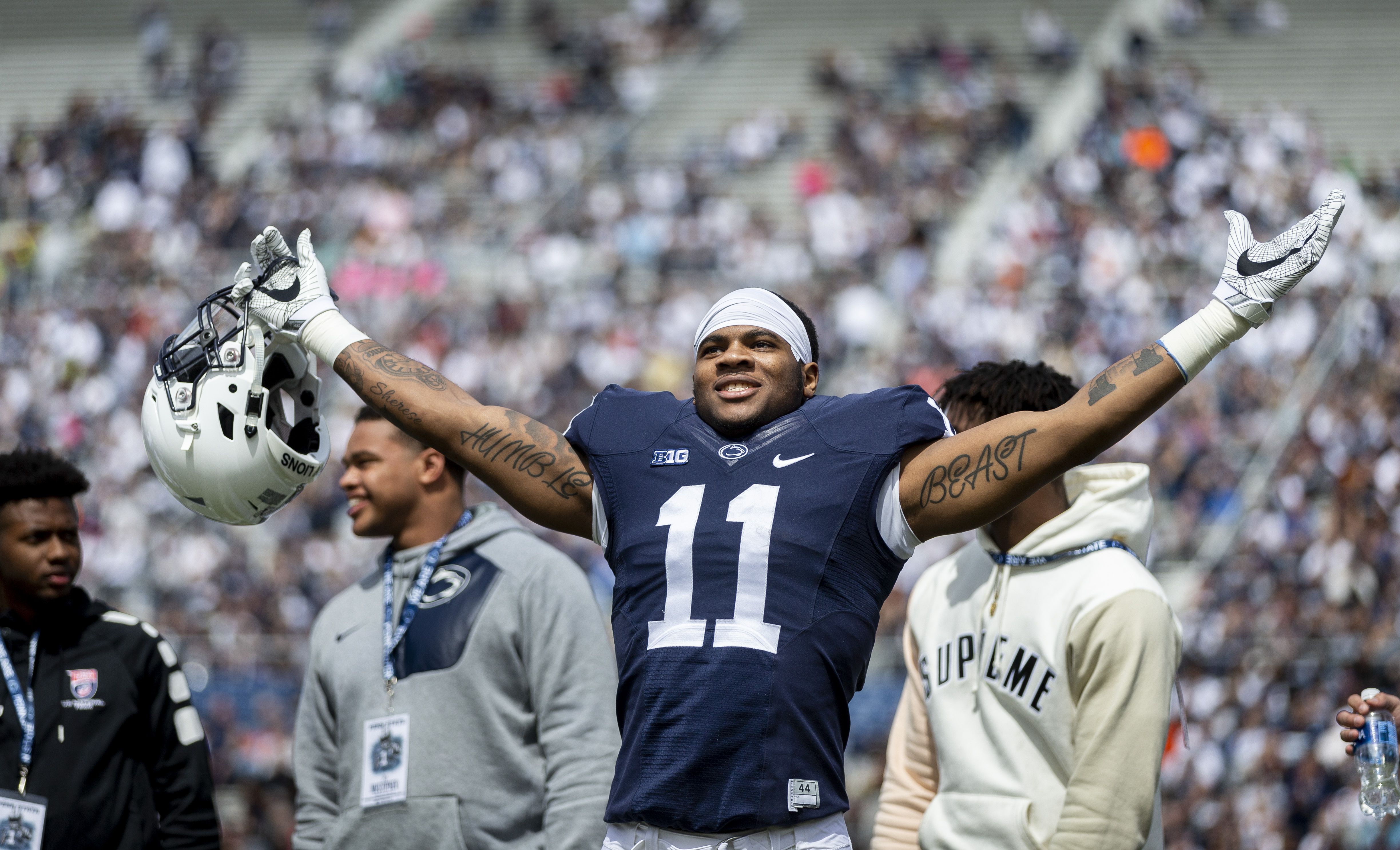 2021 Contenders NFL Front Row Seats Card of Micah Parsons - PSU Cowboys