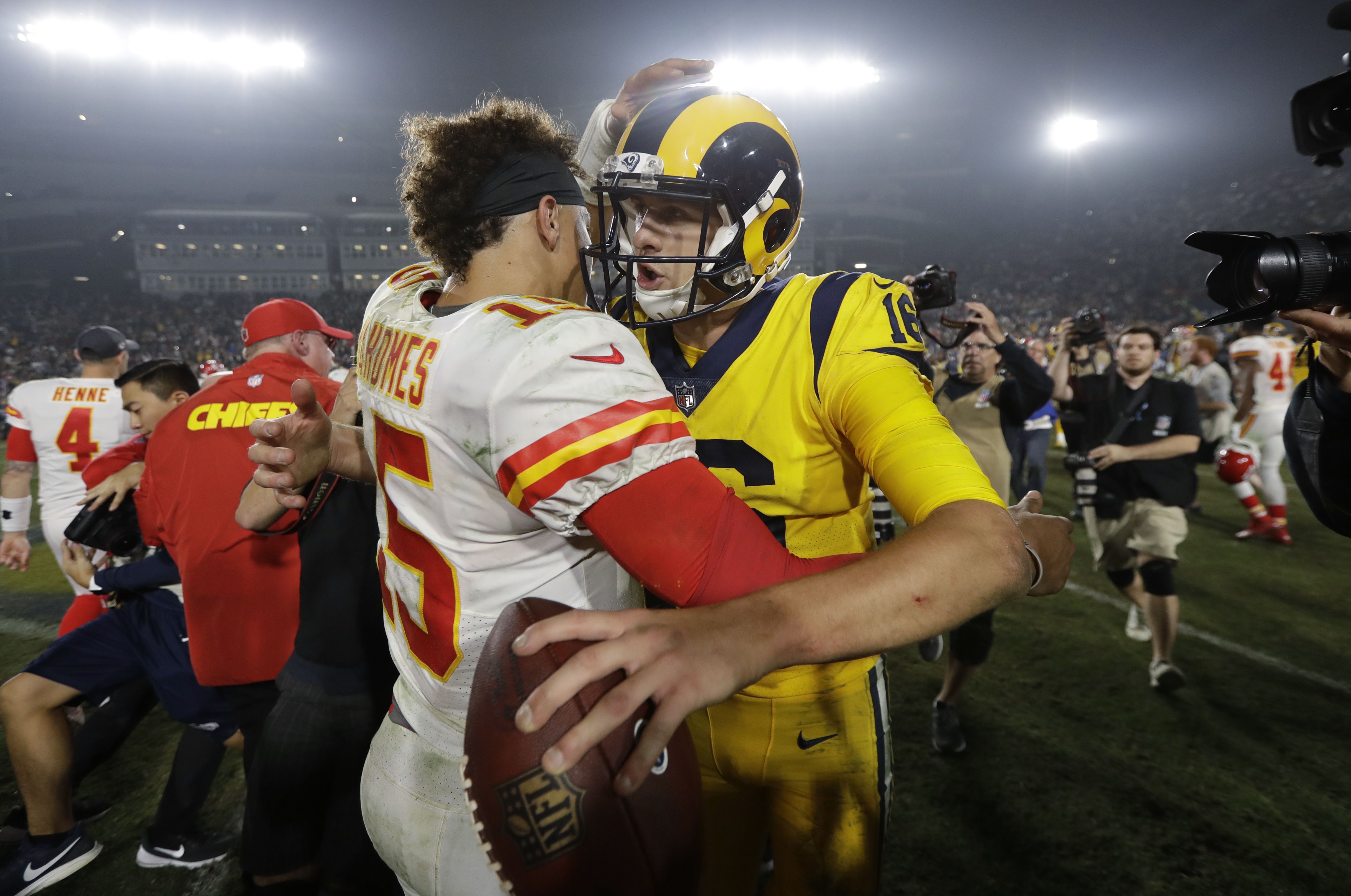 Rams outlast Chiefs in highest-scoring 'Monday Night Football