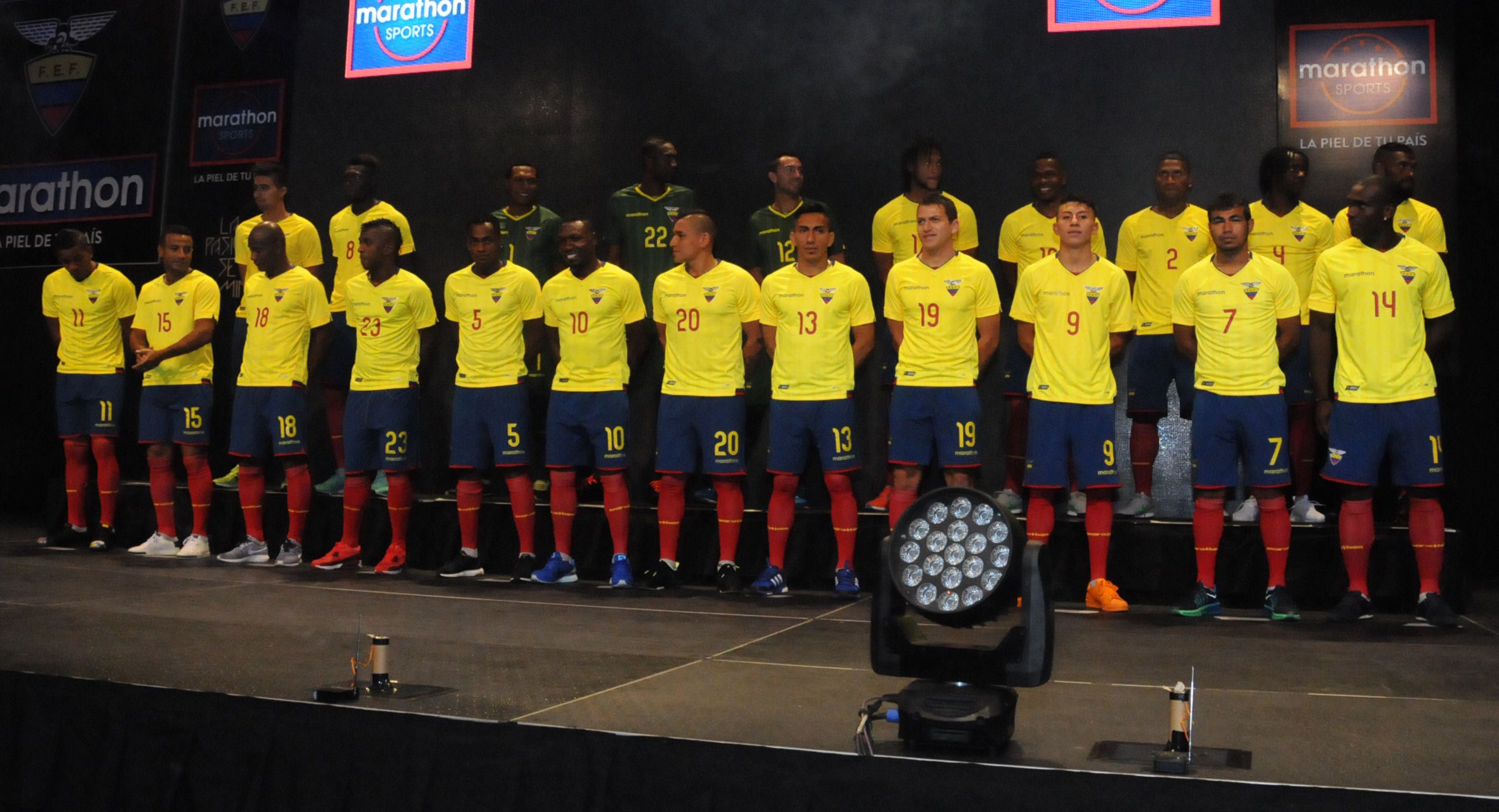 Selección de Ecuador tiene nueva camiseta para al Mundial | Fútbol | Deportes | Universo