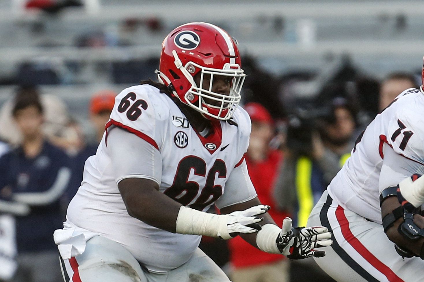 Solomon Kindley of Georgia football a classic NFL guard