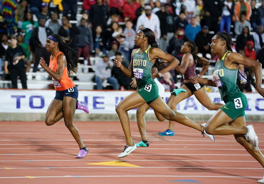 UIL state track: DeSoto girls break 4x100 relay national record, win eighth  team state title; Guyer standout sets state-meet record in 3,200 after  career almost ended