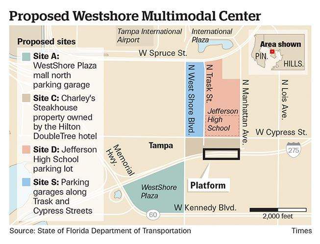 West Shore Shopping Plaza, Tampa, Florida, SwellMap