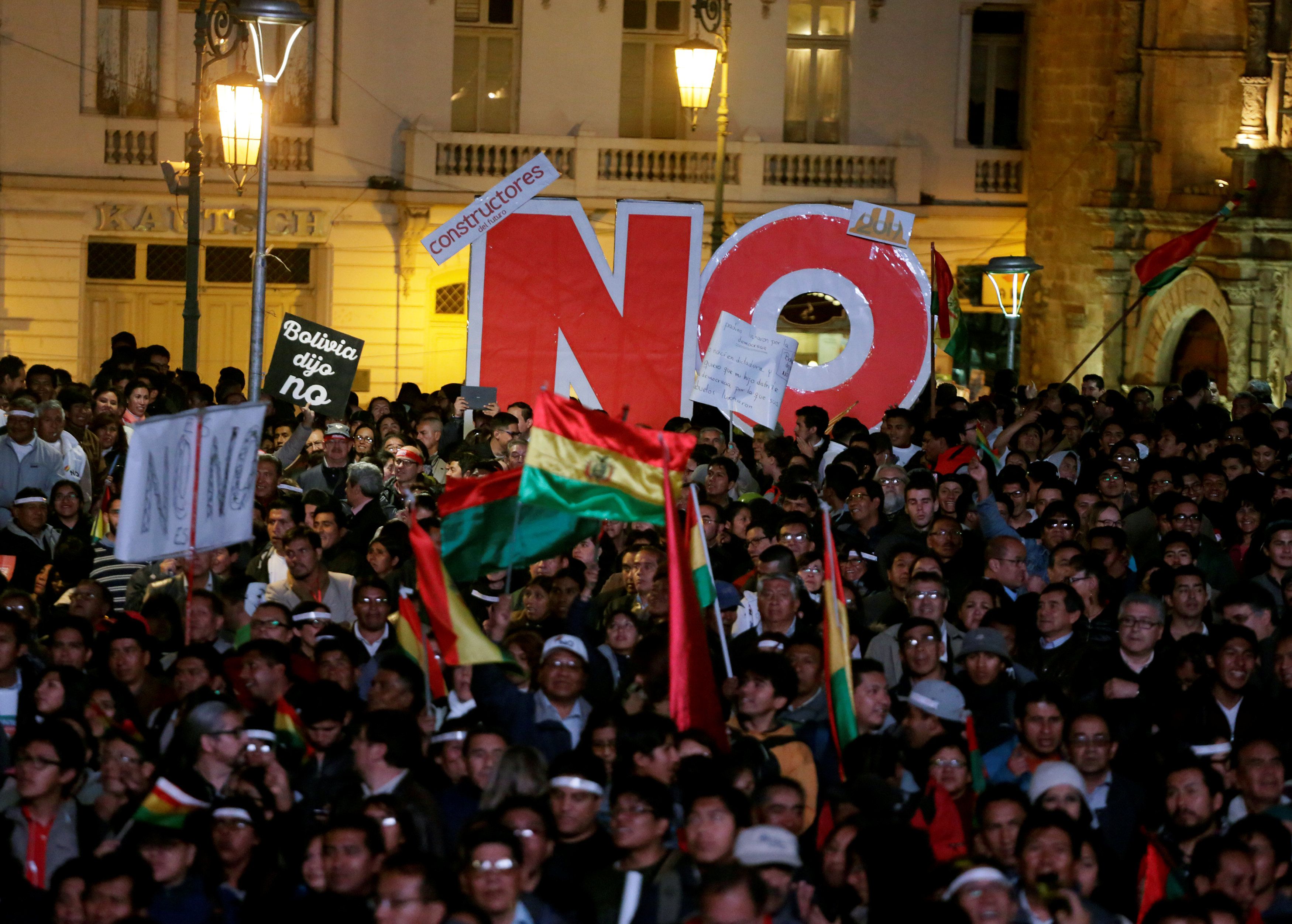 Protestas en Bolivia