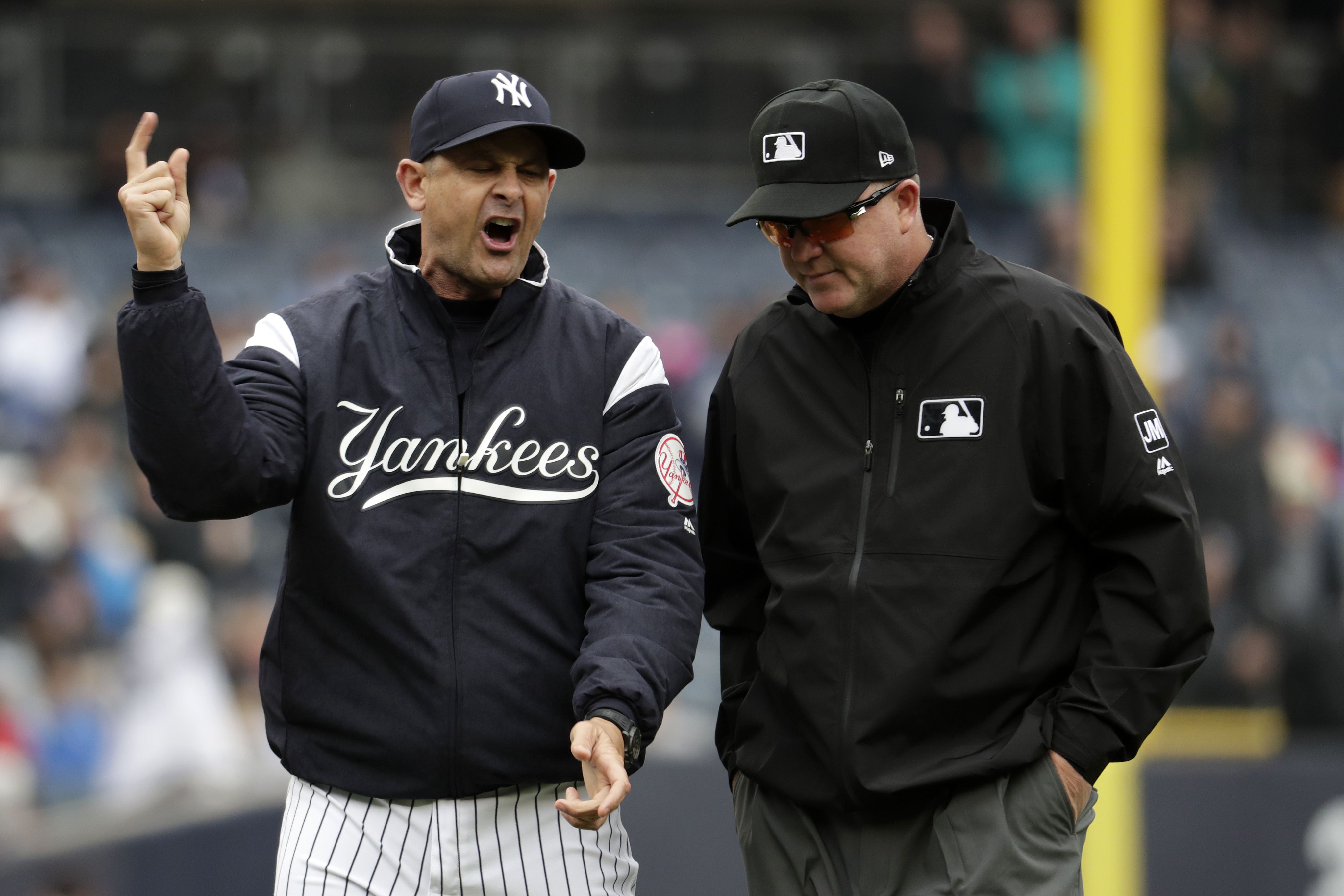 Yankees' Aaron Boone reveals why he flipped out, got ejected vs