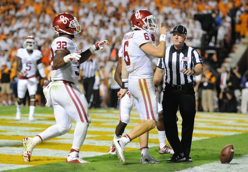 WVU vs. Oklahoma: Baker Mayfield suspended for 2 offensive plays