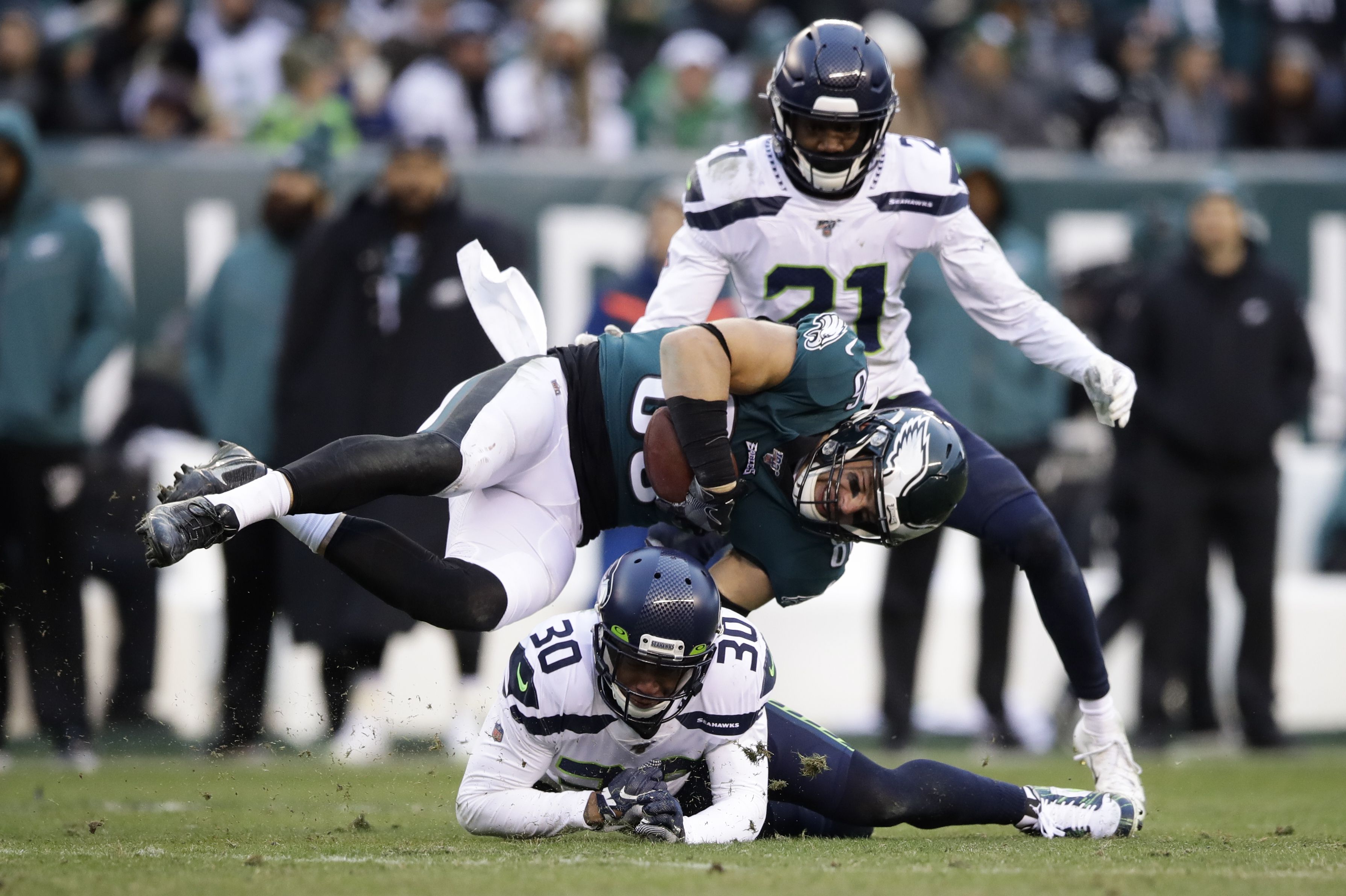 Eagles open as slight favorites over Seahawks, but they're already  underdogs in NFL playoffs 