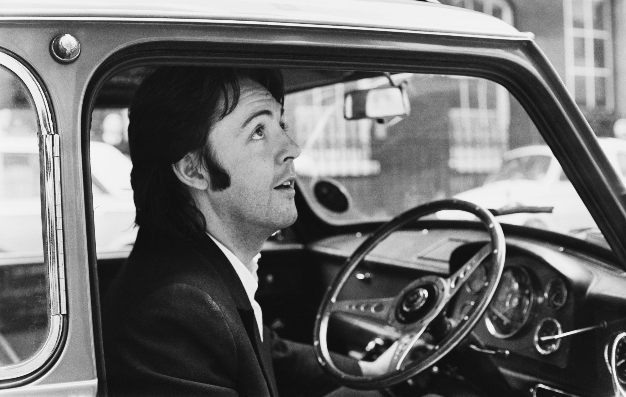 Paul McCartney Mini Cooper