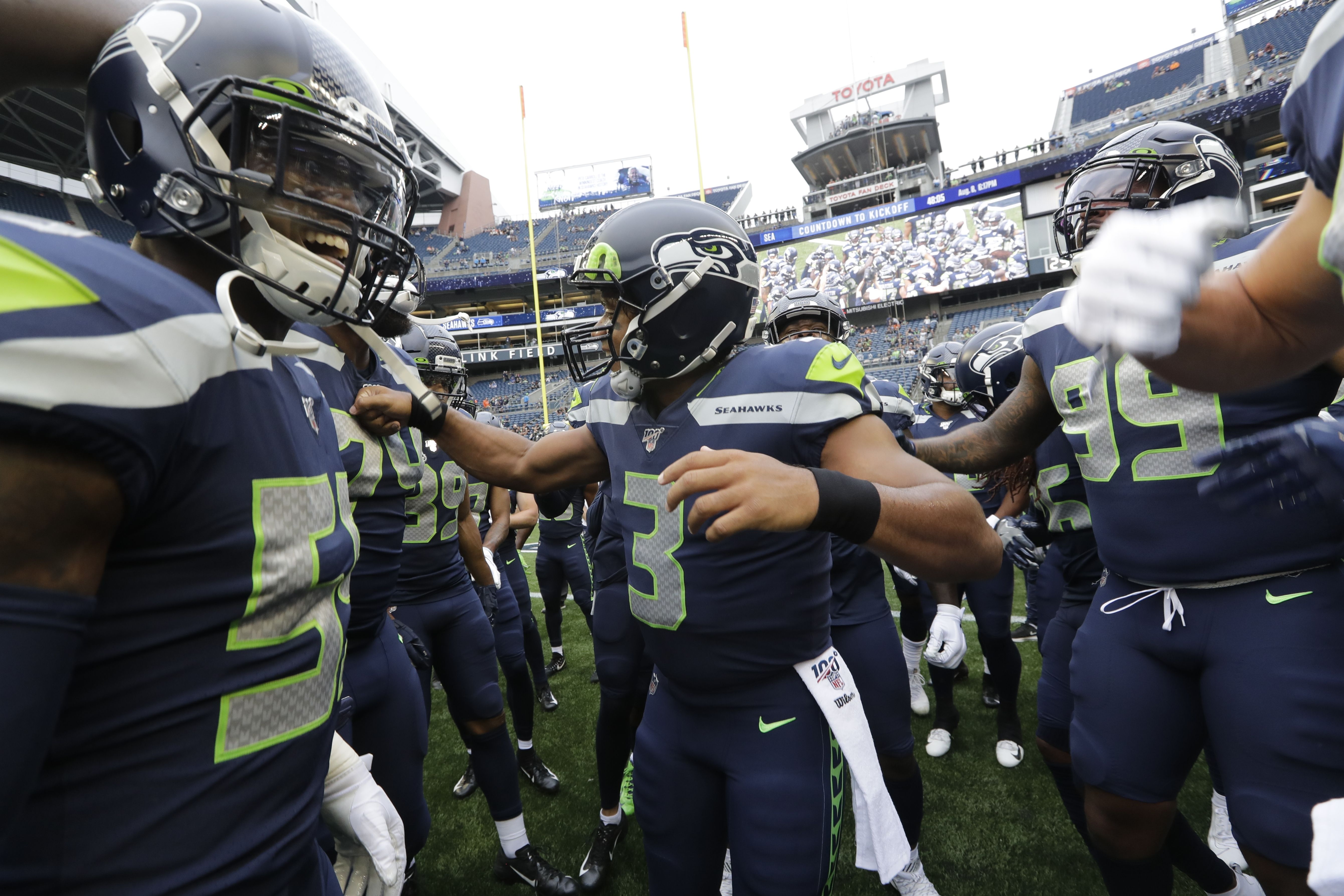 Photos: Seattle Seahawks beat Denver Broncos 22-14 in first preseason game