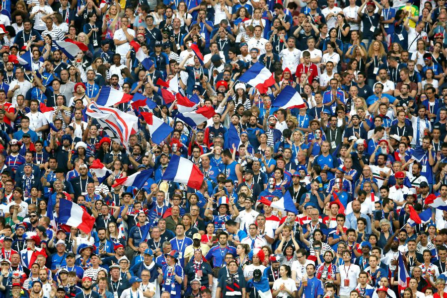 HINCHAS FRANCESES MUNDIAL