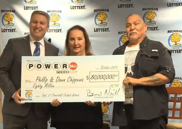 Michigan family accepts 80 million check