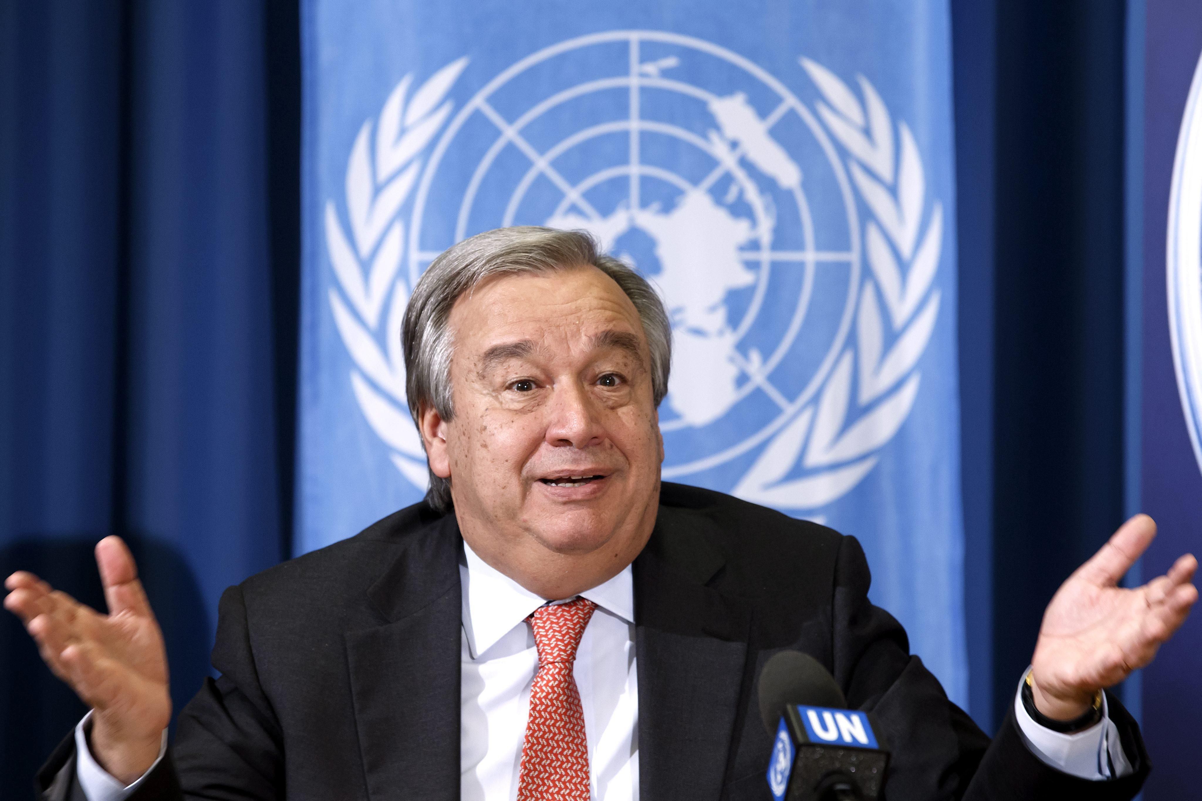 LA ONU NOMBRA OFICIALMENTE A ANTÓNIO GUTERRES NUEVO SECRETARIO GENERAL