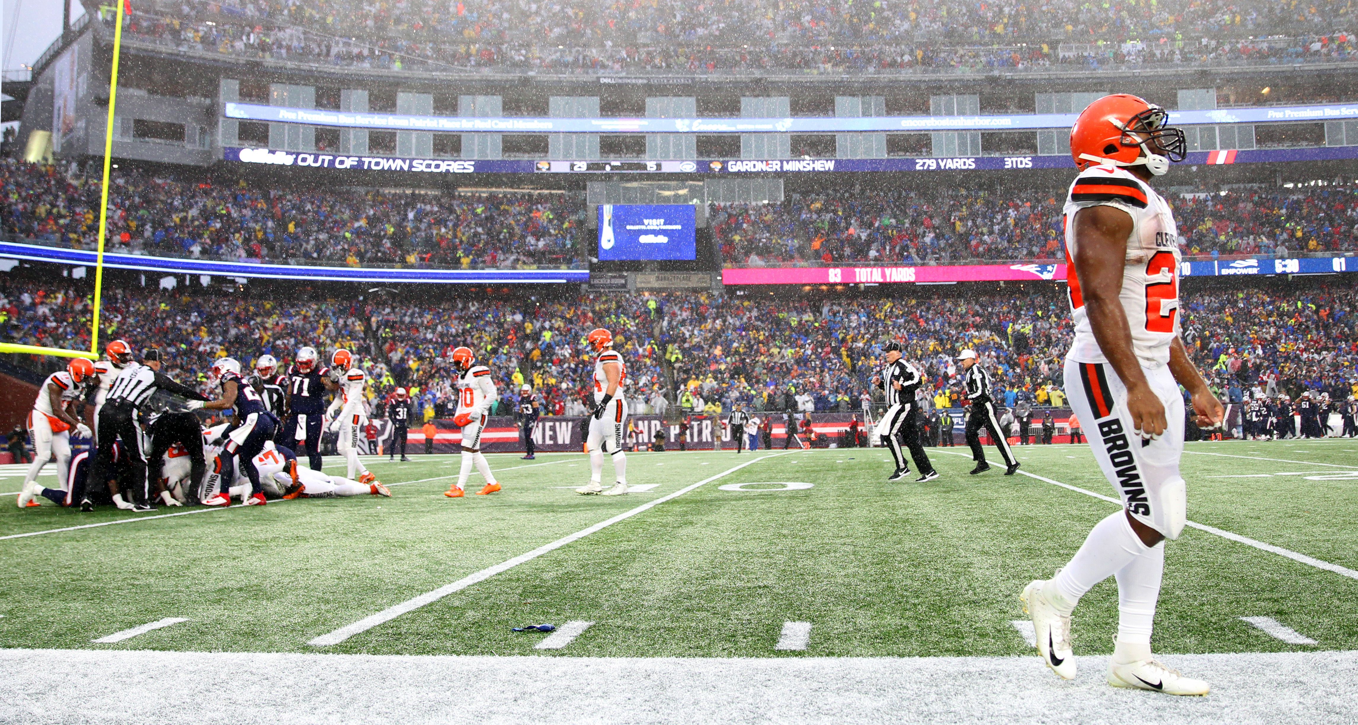 Cleveland Browns Nick Chubb not discouraged by 61-yard day