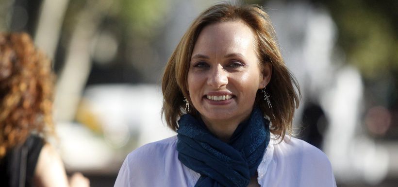 Senadora Carolina Goic, se reune con la directora del INE, Ximena Clark.