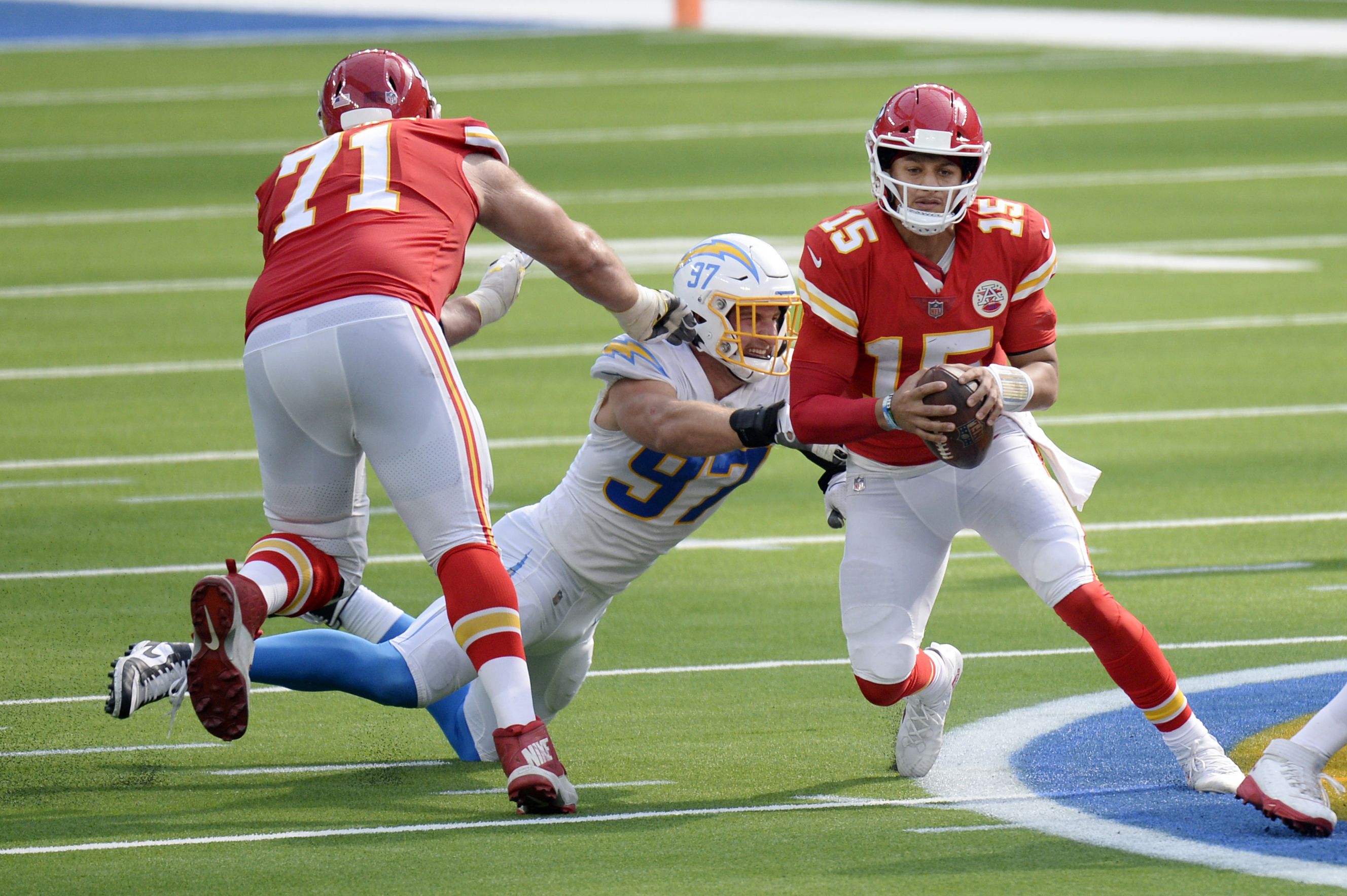 Chiefs' Patrick Mahomes talks mini-feud with Lions' Quandre Diggs