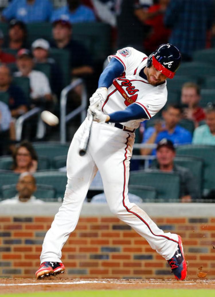 Braves Star Freddie Freeman's Son Goes Viral With Perfect Swing