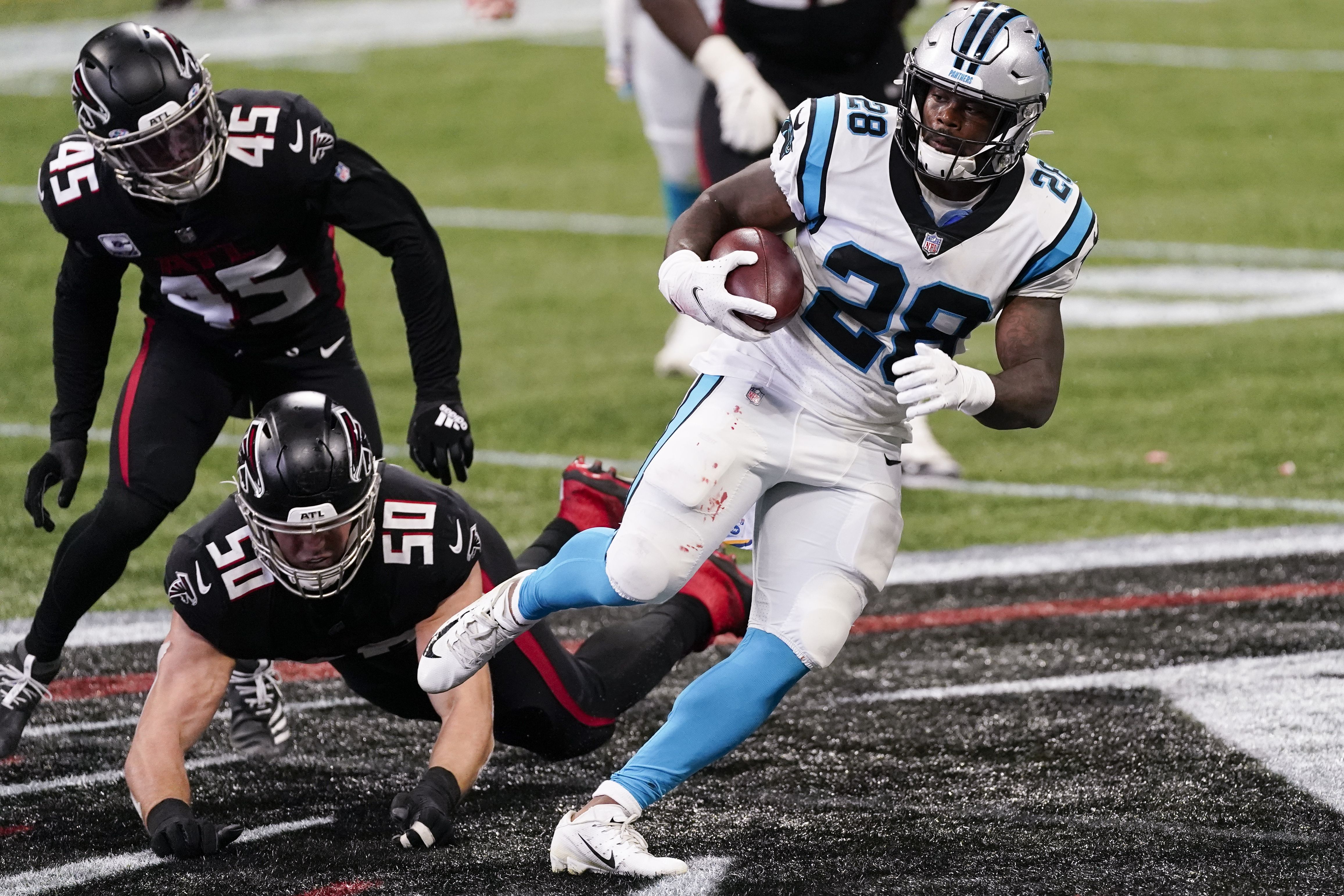 Bridgewater's 2 TDs, Burris pick lead Panthers over Falcons turnout AP  Carolina Panthers Matt Ryan Coach