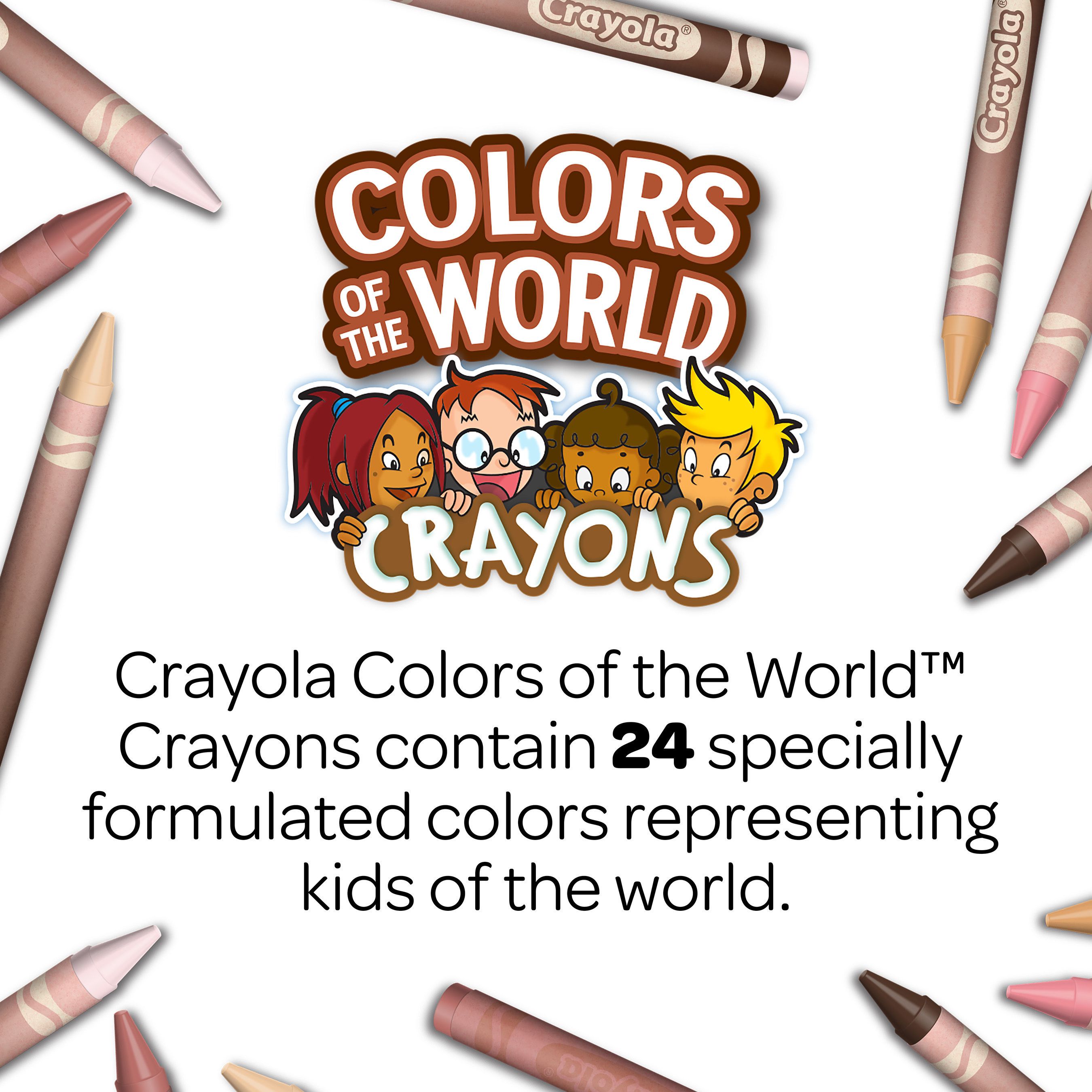 DID CRAYOLA JUST MAKE THE BEST SKIN TONE SET?!