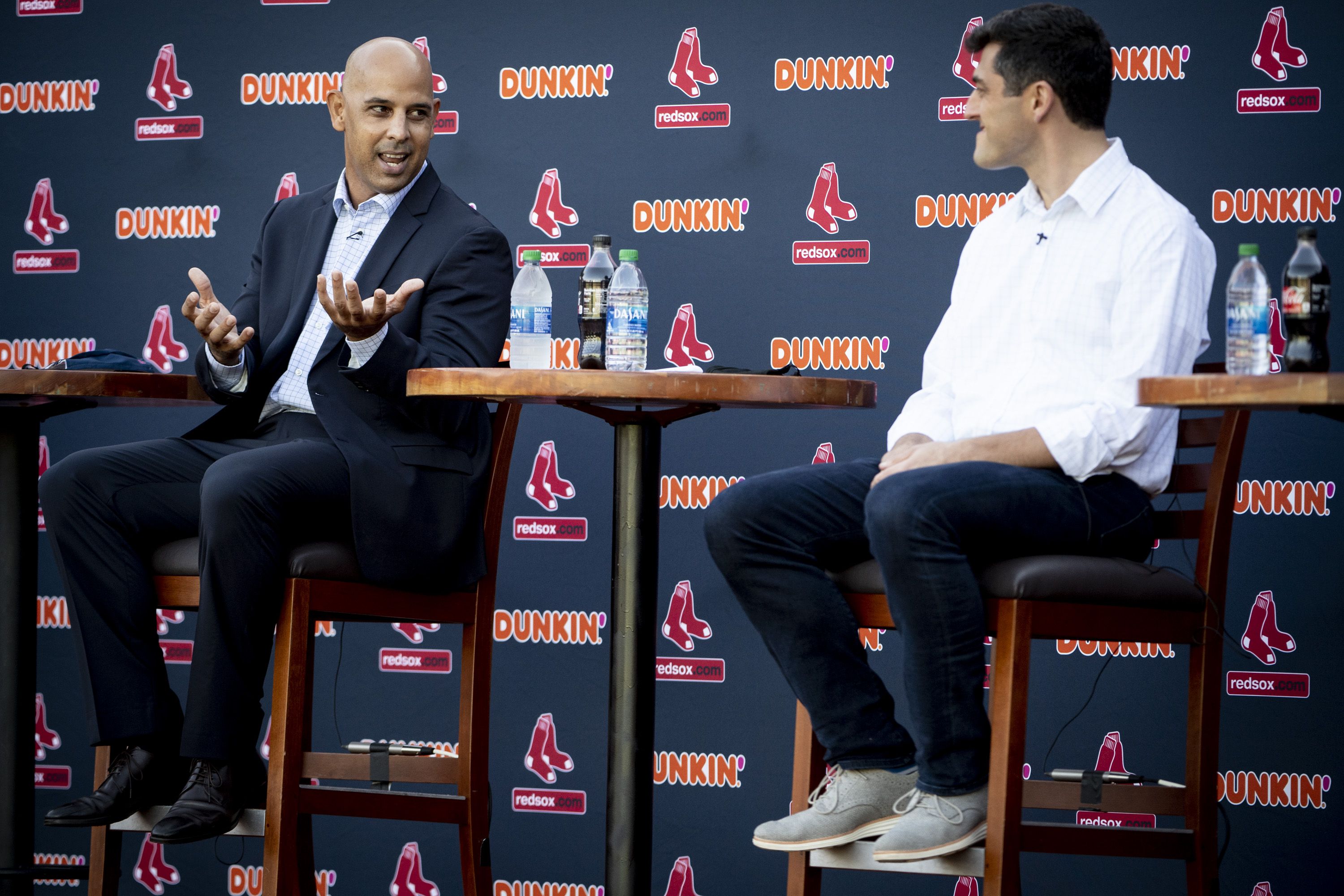 How the partnership between Chaim Bloom and Alex Cora helped the Red Sox  reach the ALCS - The Boston Globe