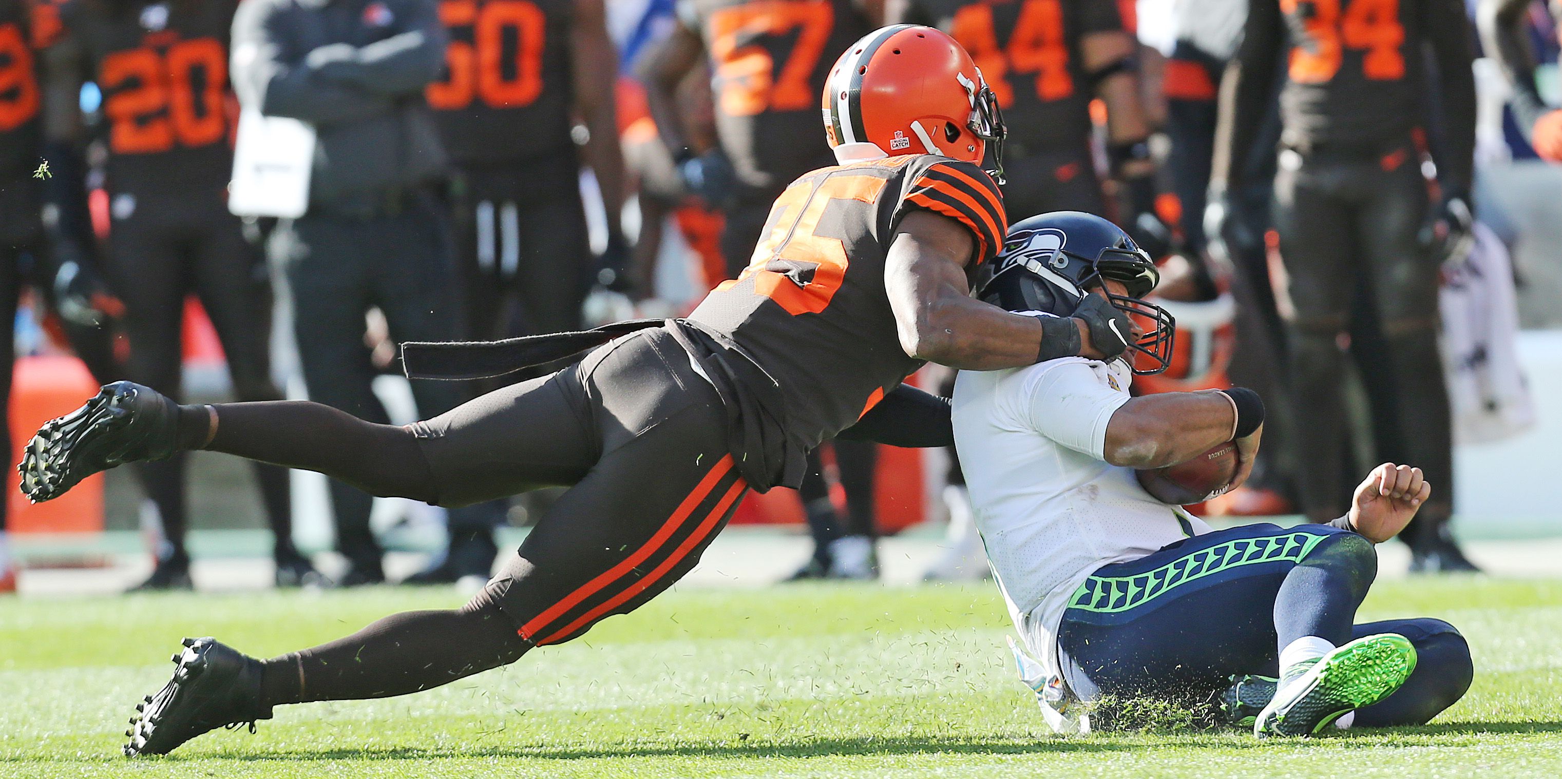 Cleveland Browns release Jermaine Whitehead after he threatens to 'kill'  fans 