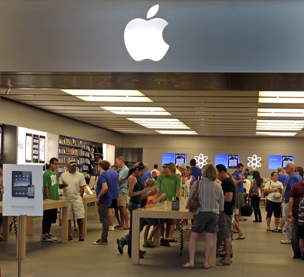 Apple plans new store for Galleria Dallas; Plano and Frisco, Texas