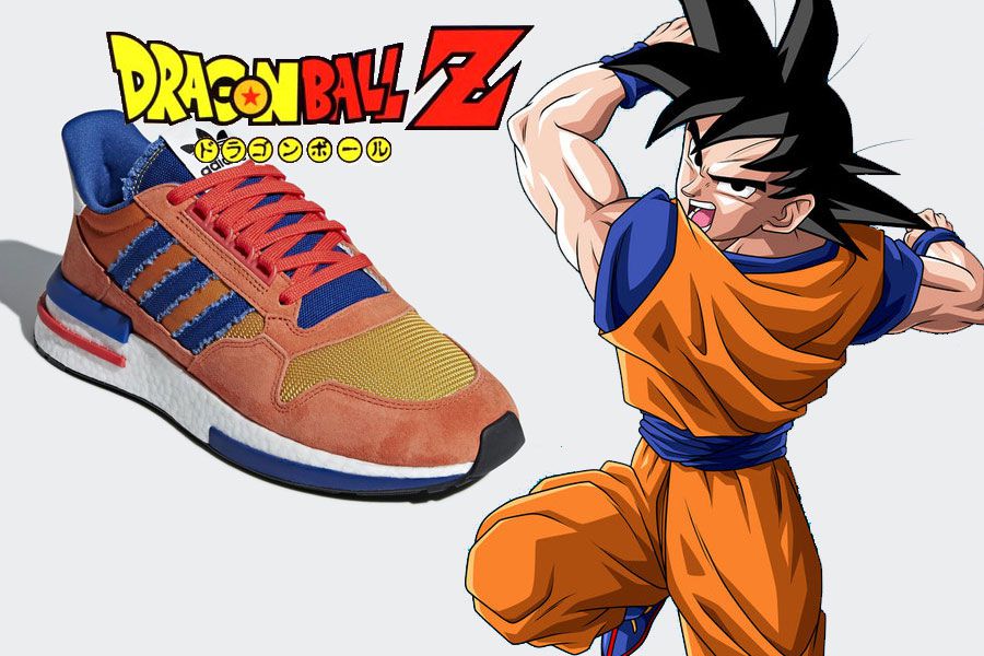Colapso residuo Adjunto archivo Las zapatillas de Goku y Freezer se presentan con fotos oficiales - La  Tercera