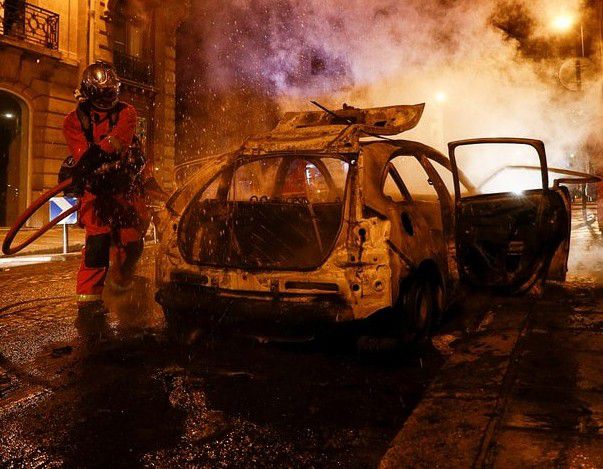 Incidentes en París