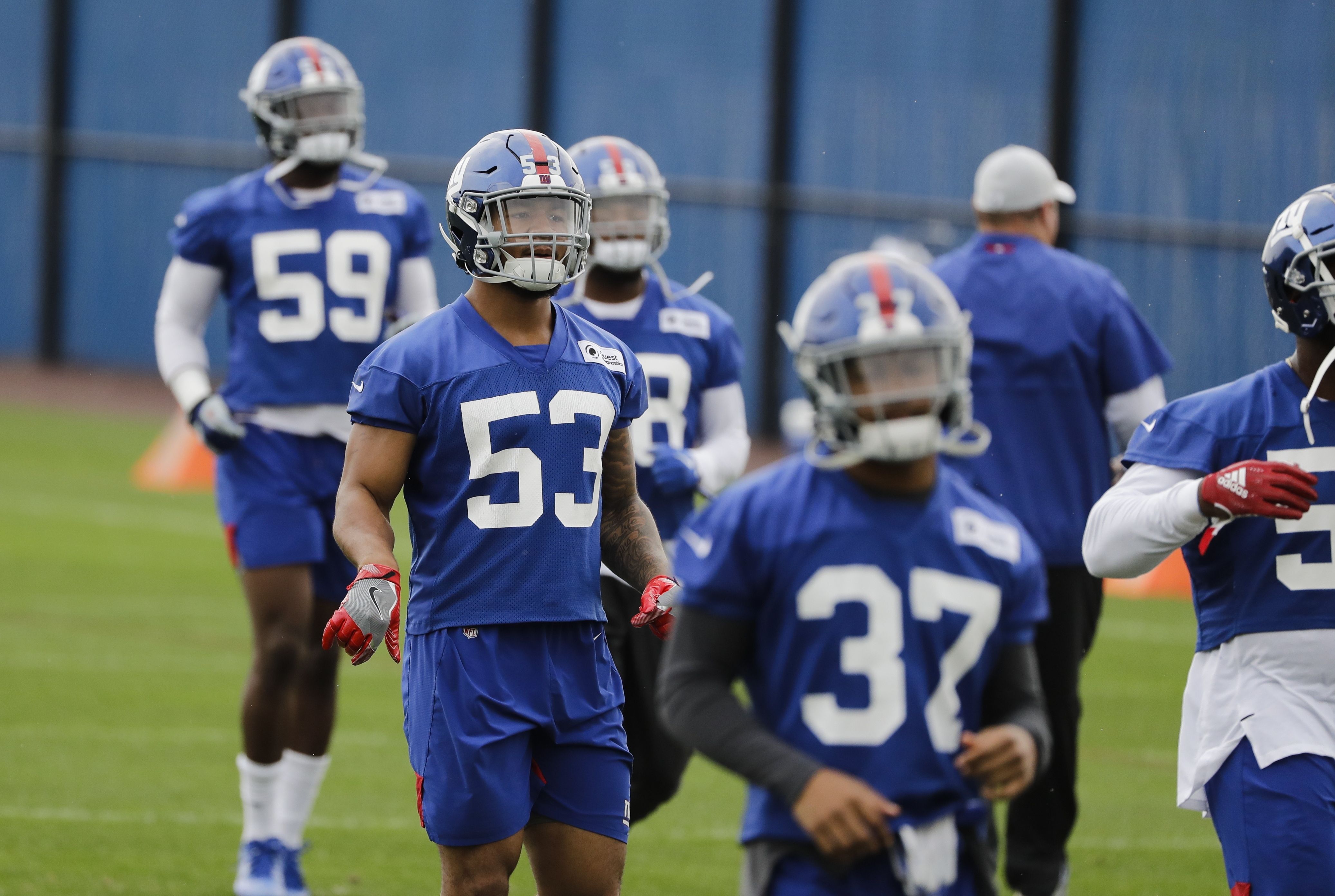 New York Giants on X: Banks with the PBU 