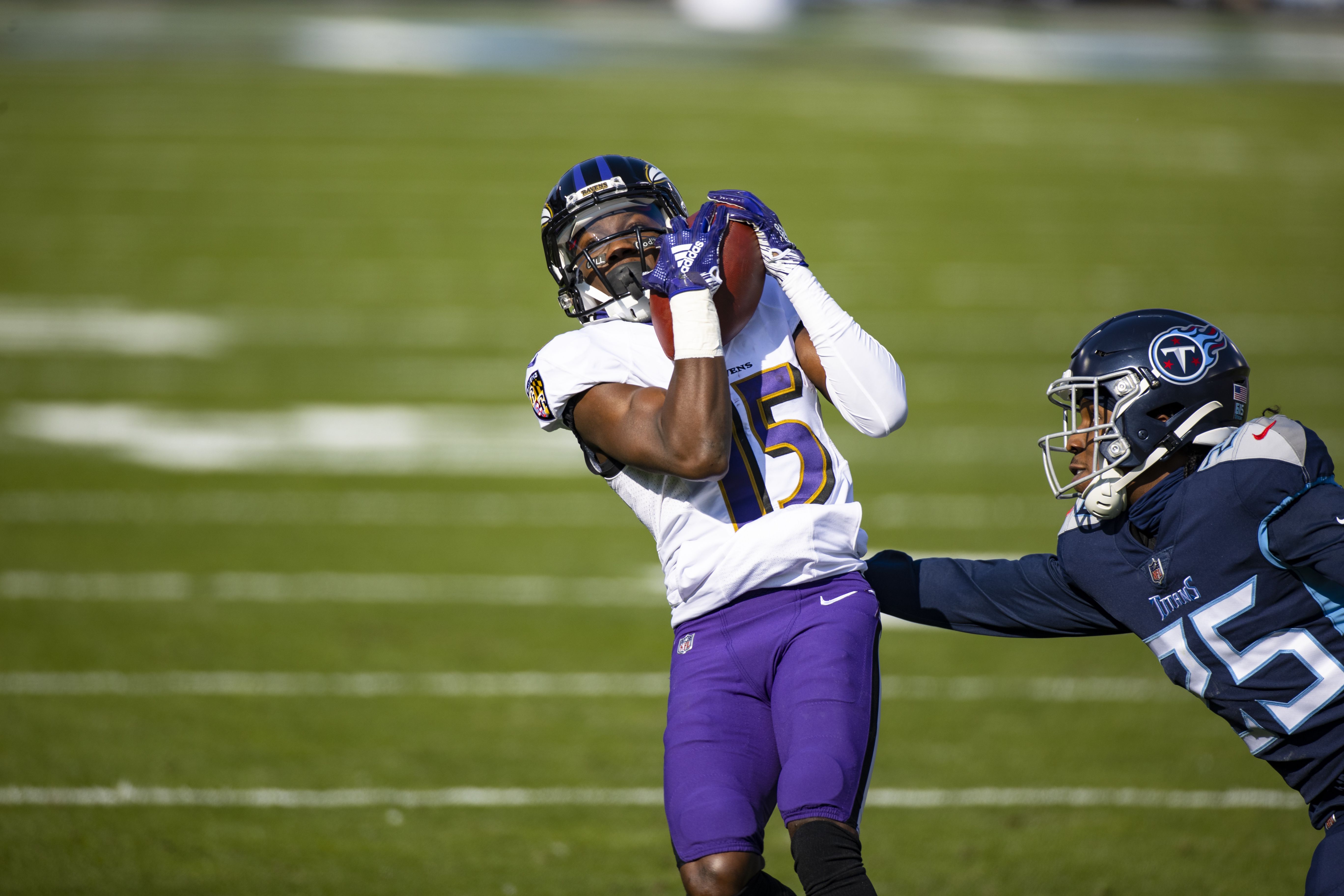 Report: Ravens Believe Marquise Brown 'Ready to Become a Feared