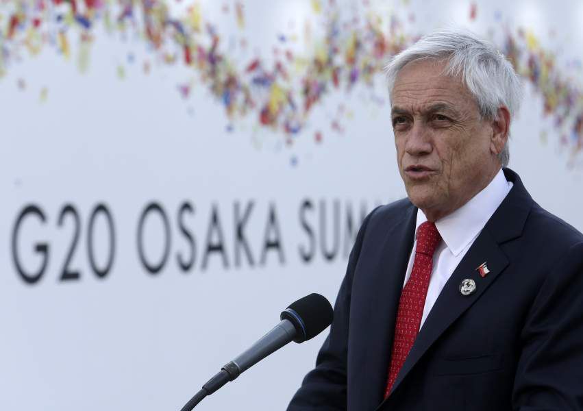 Presidente Sebastián Piñera en Osaka