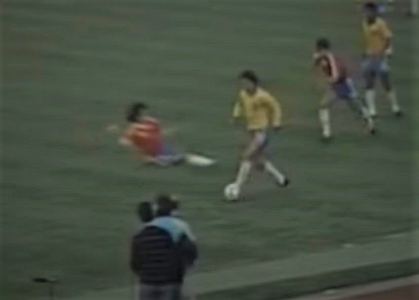 Chile 1-1 Brasil, 1989