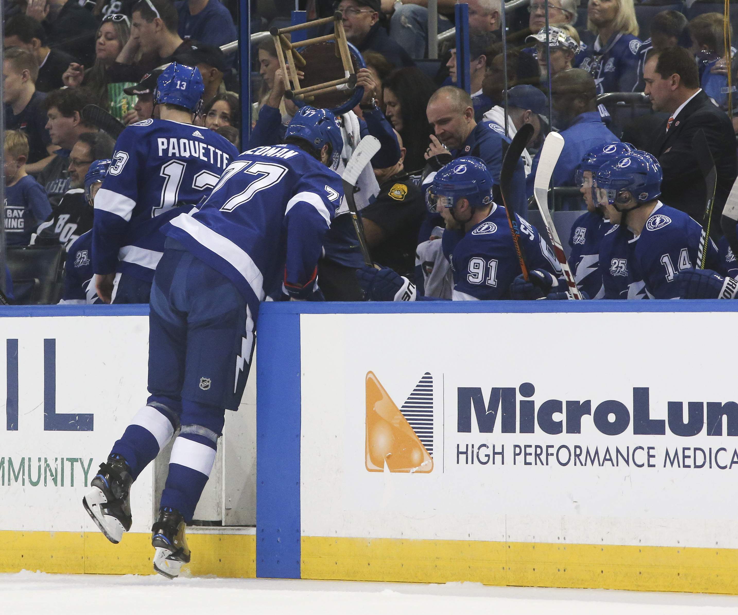 Tampa Bay Lightning D Victor Hedman out 3-6 weeks with Lower-Body