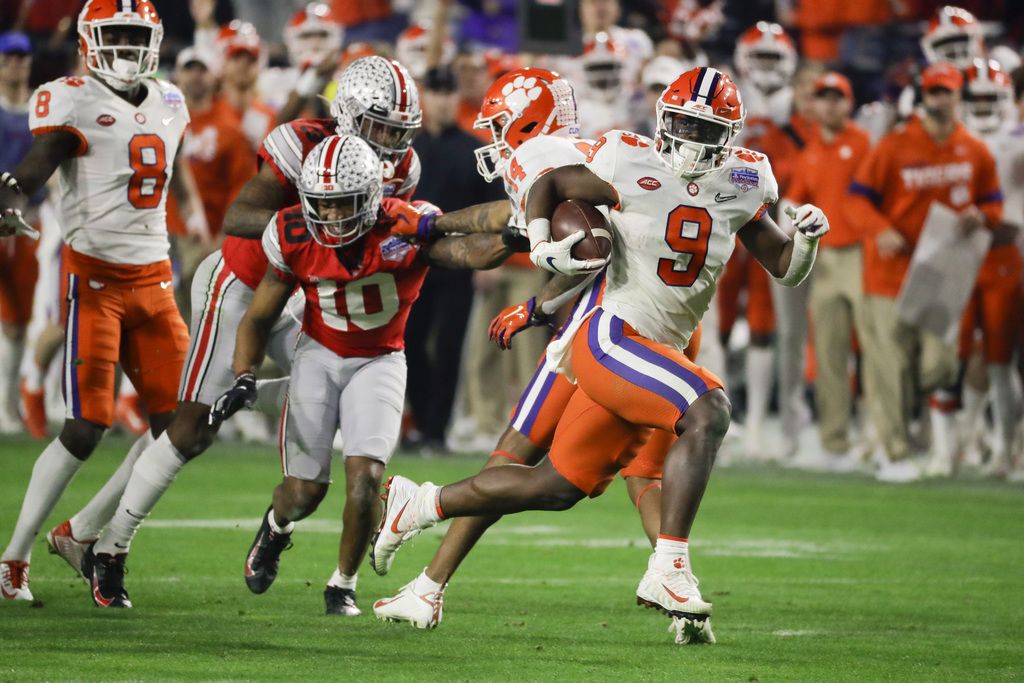 Getting it done: Clemson, LSU backs proving they belong