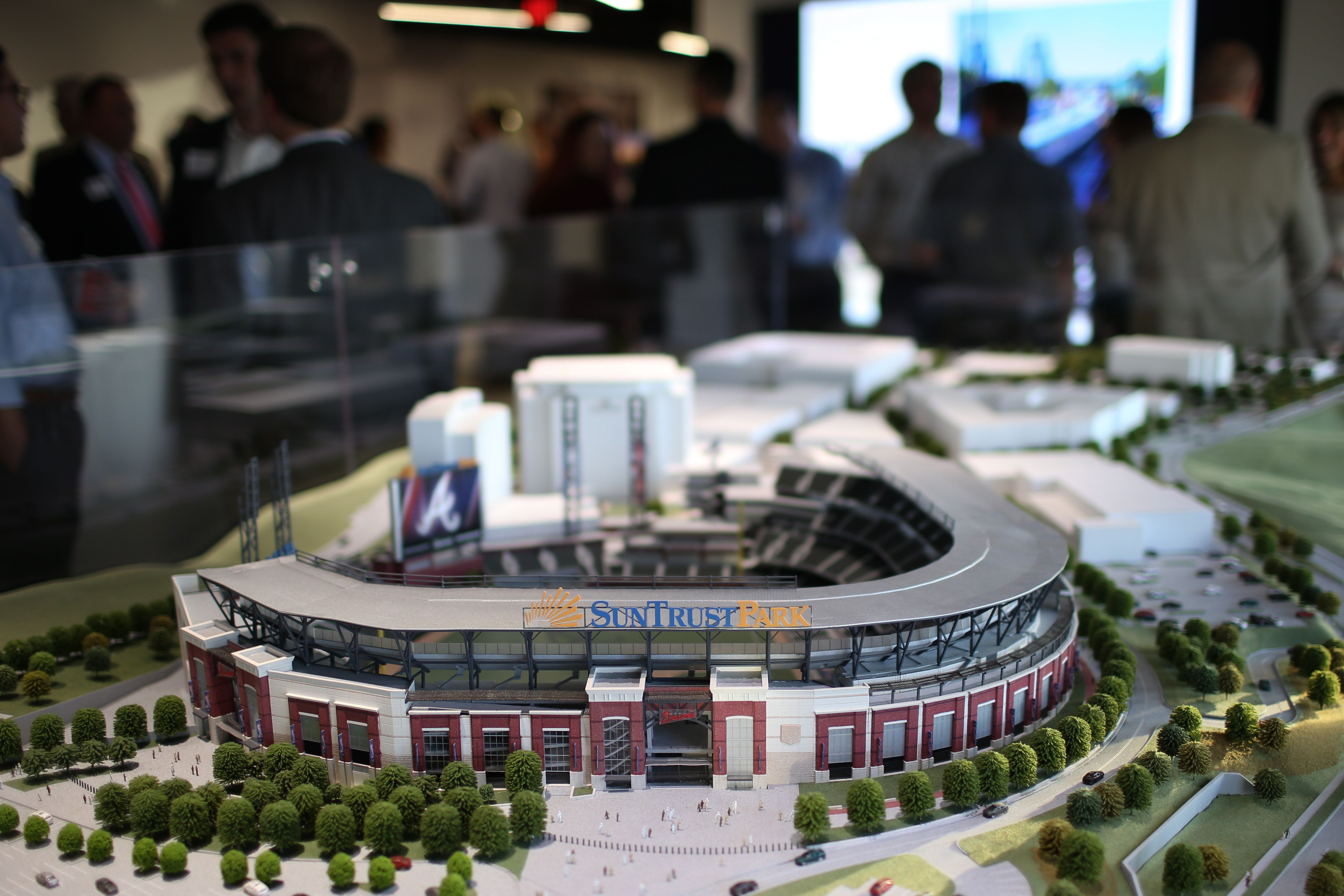 SunTrust Park Scale Model