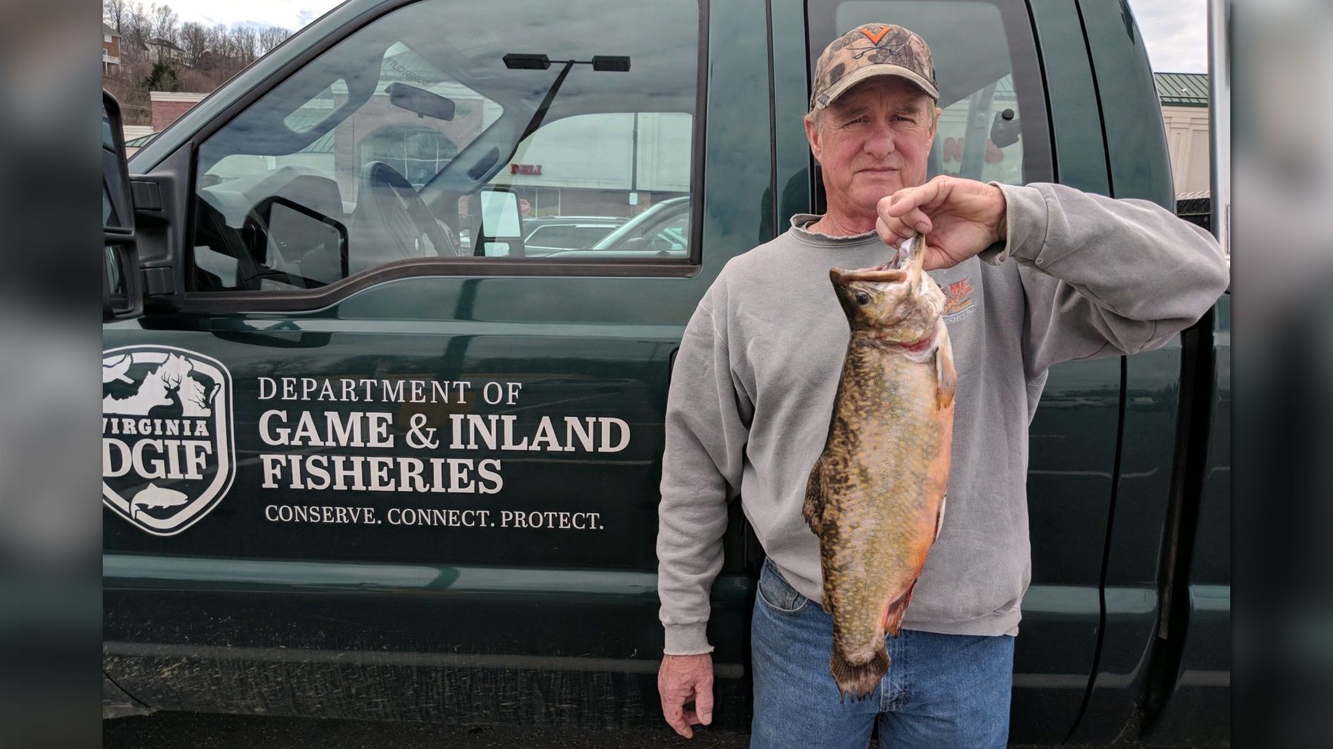 Virginia man catches record-breaking brook trout in Page County