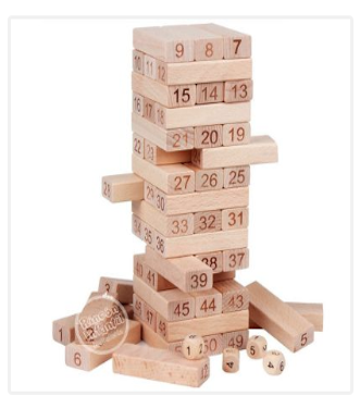 Jenga numérico