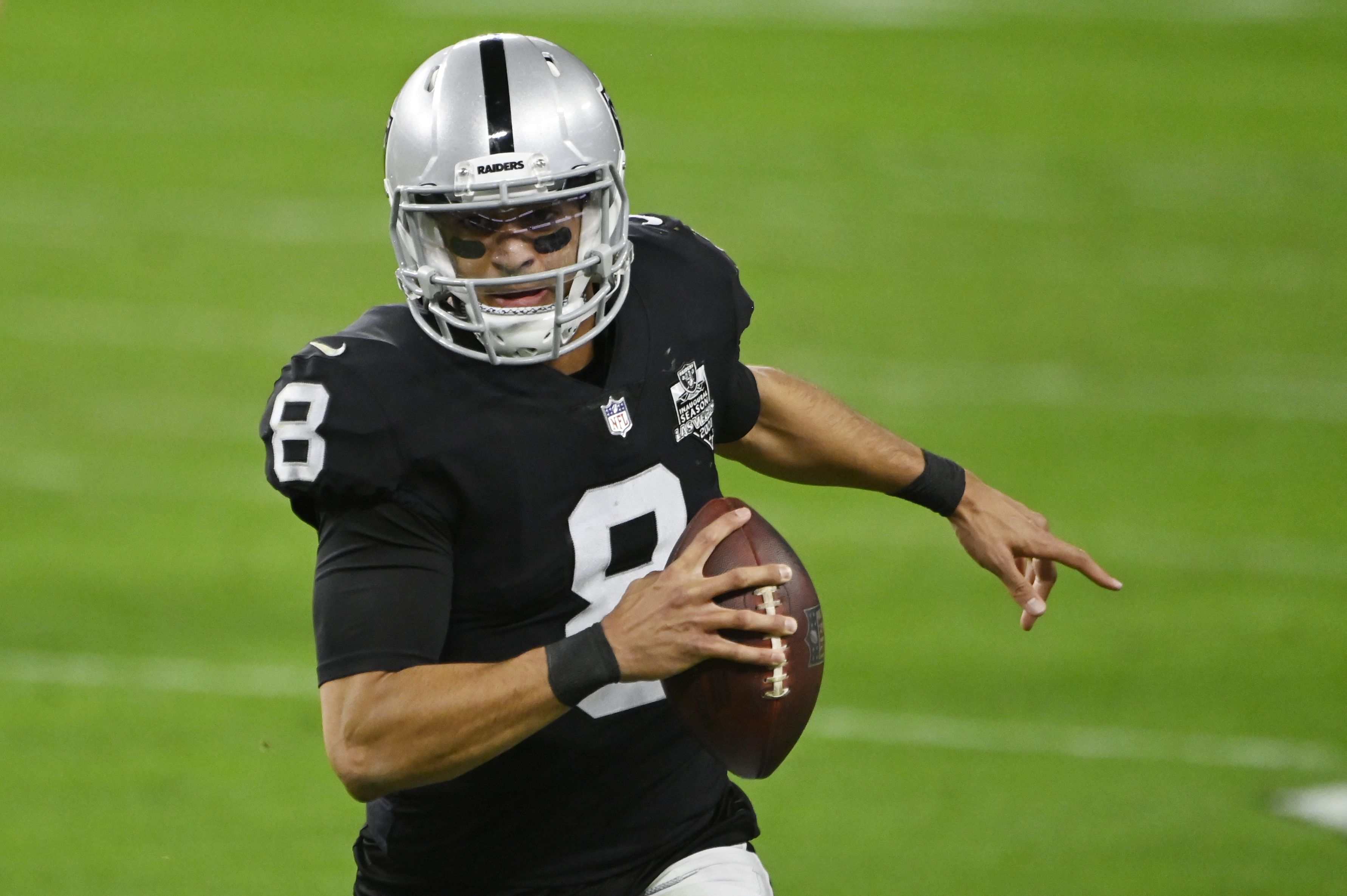 Marcus Mariota Finally Makes Las Vegas Raiders Debut - Sports