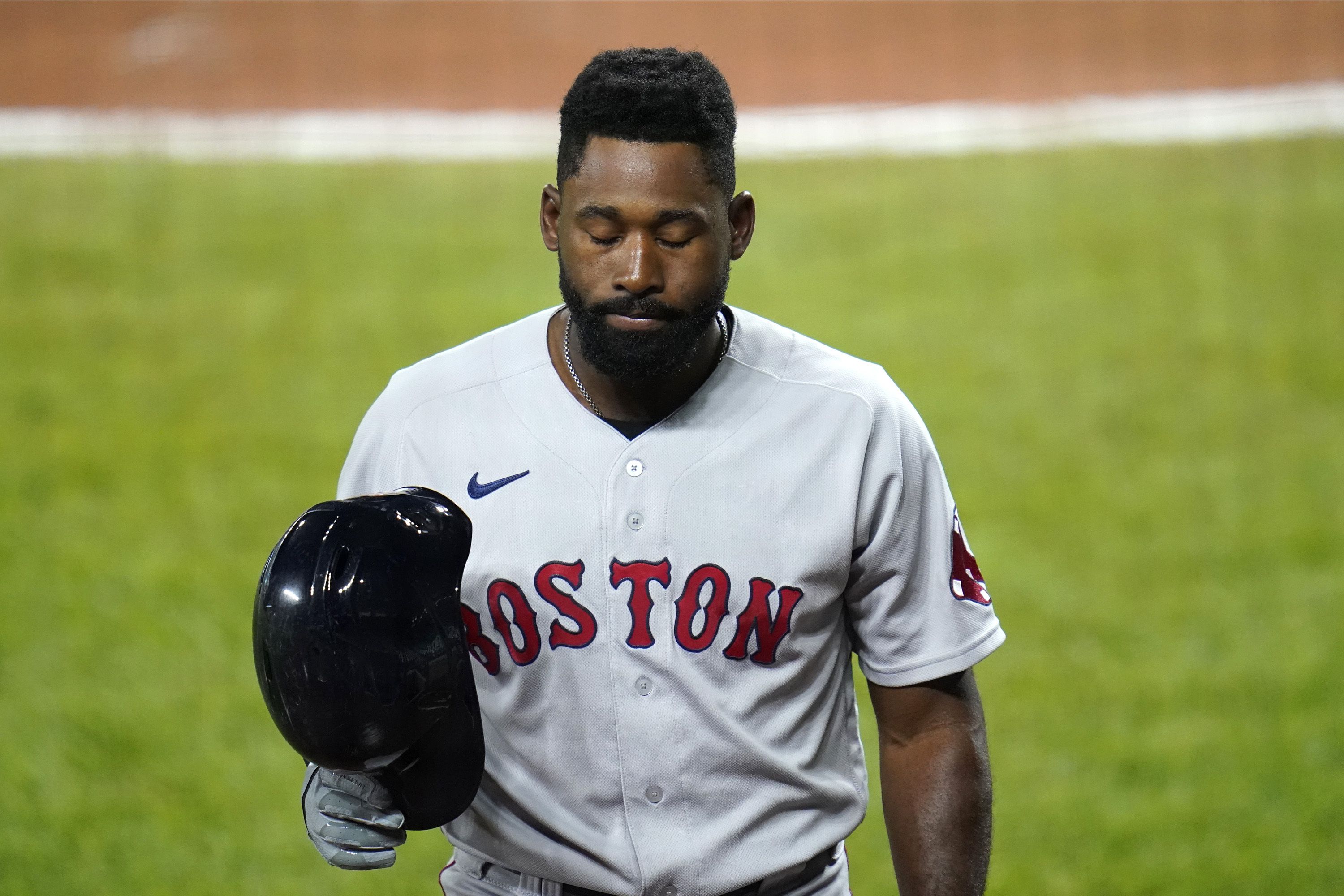 Why did Boston Red Sox postpone game to protest racial injustice? 'The  group felt strongly about backing Jackie Bradley Jr.' 