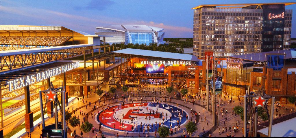 The Texas Rangers' Shiny New Stadium Embodies the 'New Arlington