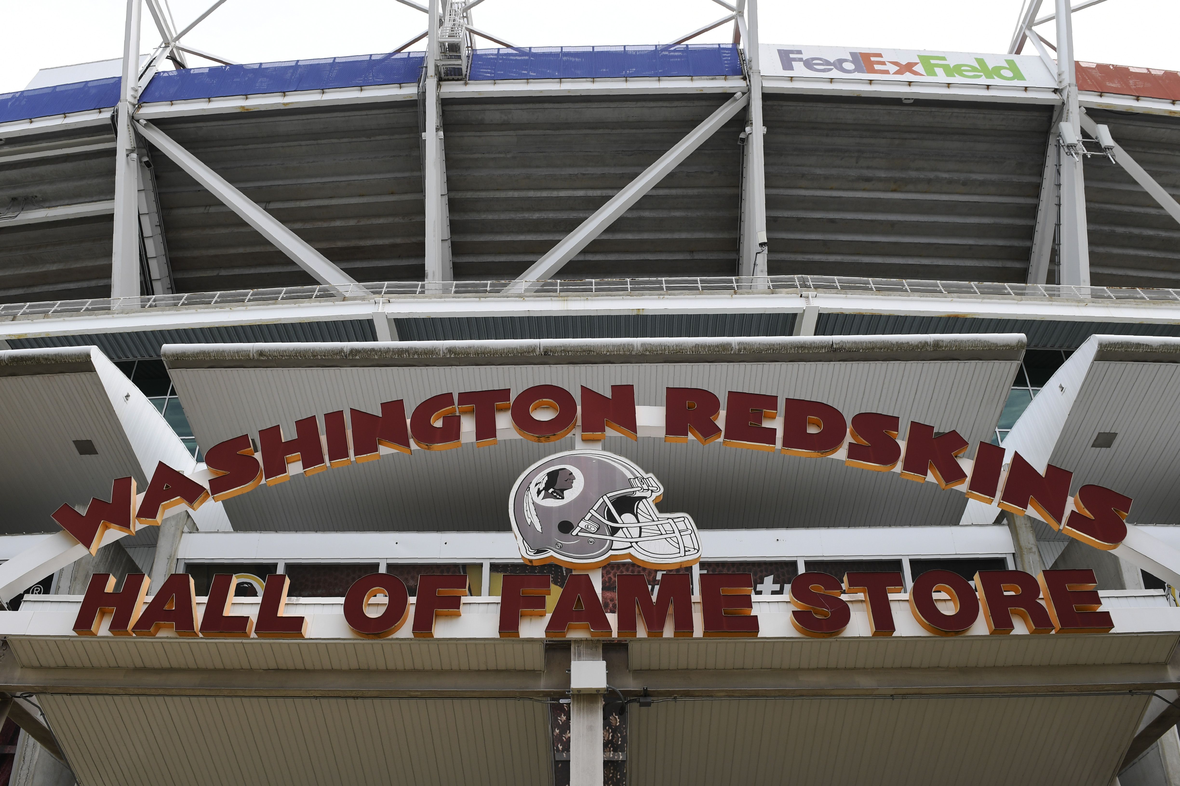 The Washington Redskins Stadium Store at FedEx field stadium in